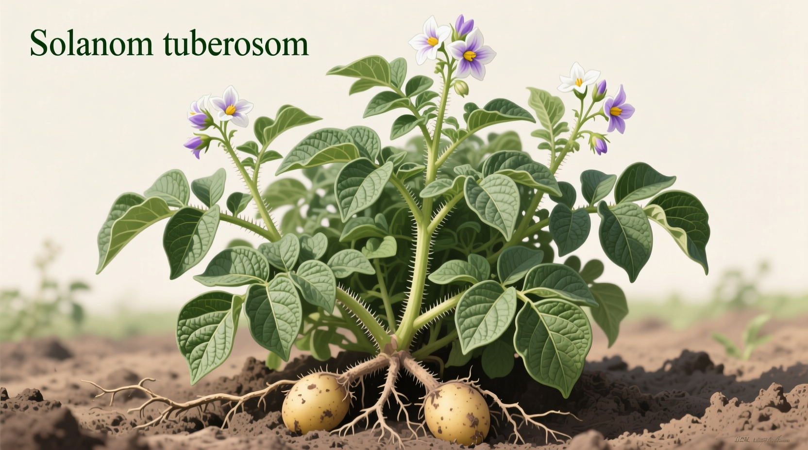 Potato Plants: Herbaceous Perennials, Not Shrubs