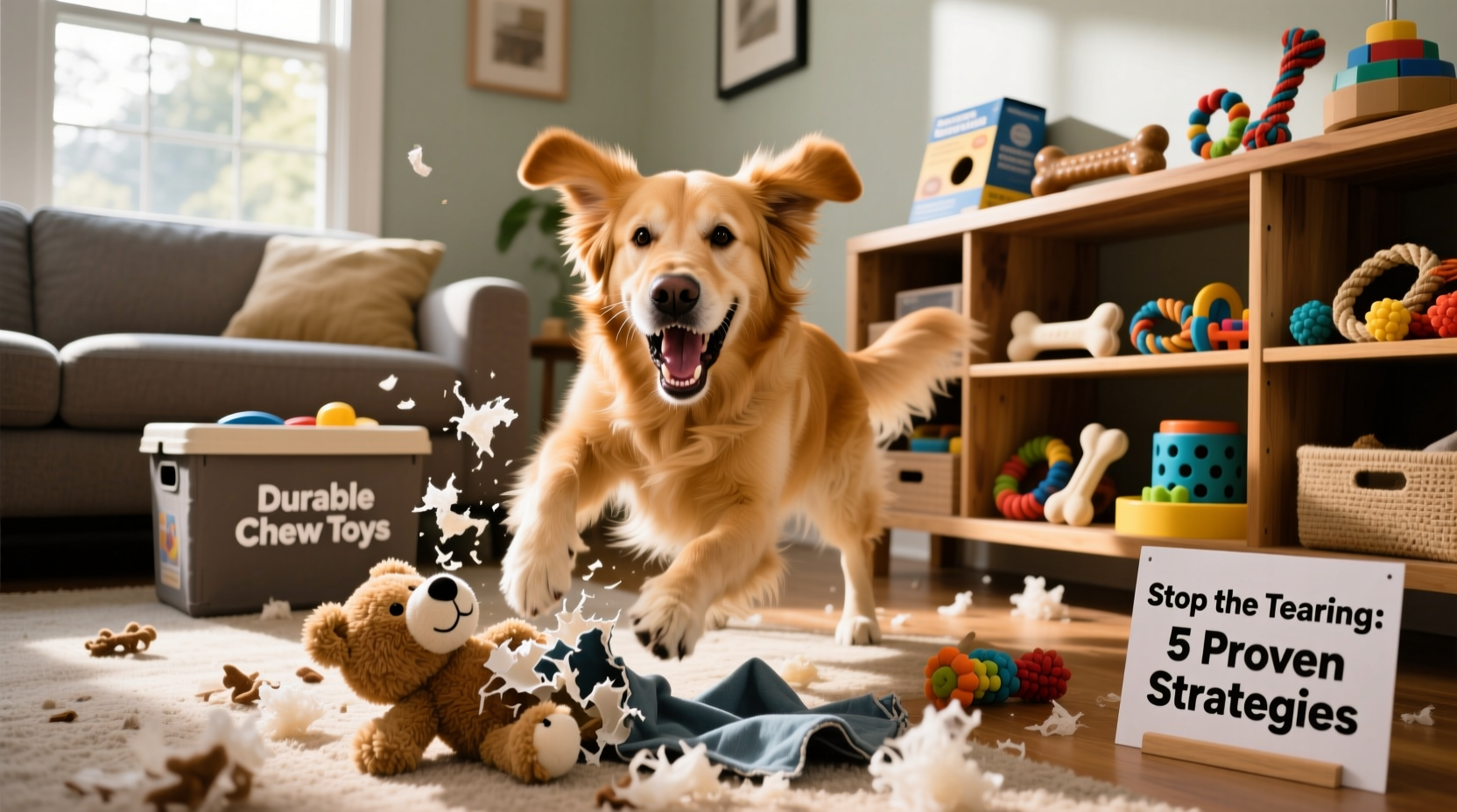 effective strategies to prevent your dog from tearing up plush toys for good 2