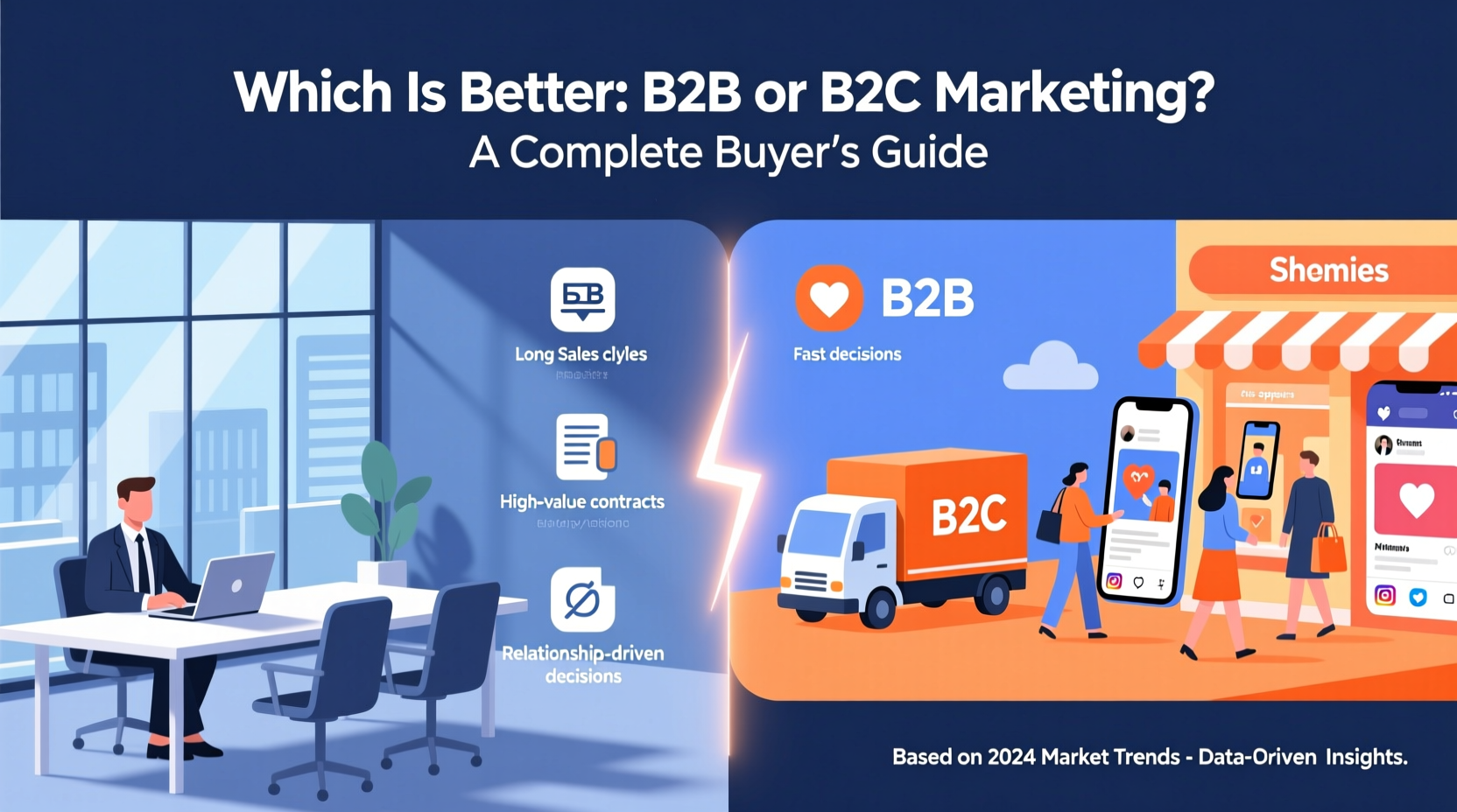 which is better b2b or b2c marketing