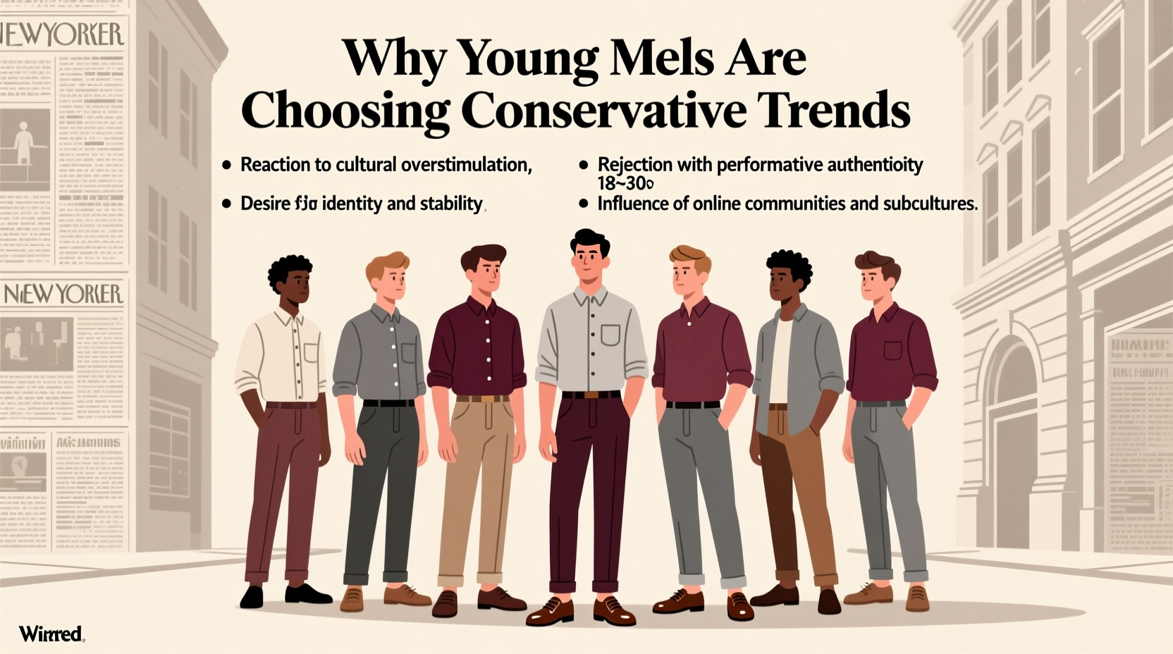 why are young men more conservative trends explanations