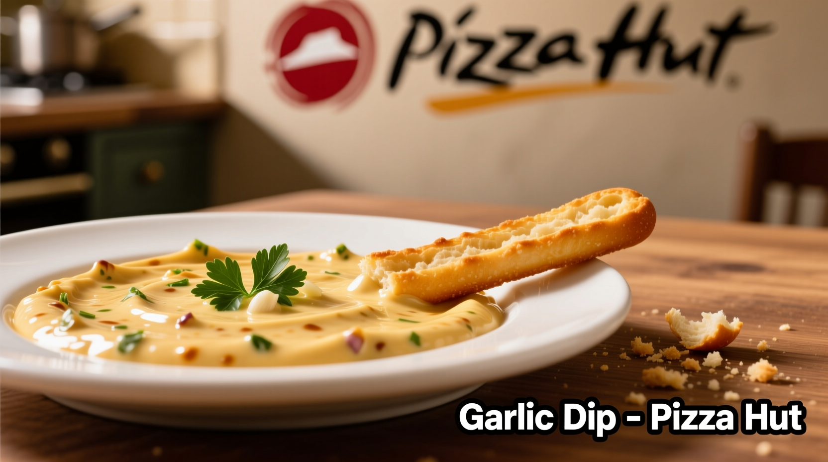 pizza hut garlic dip