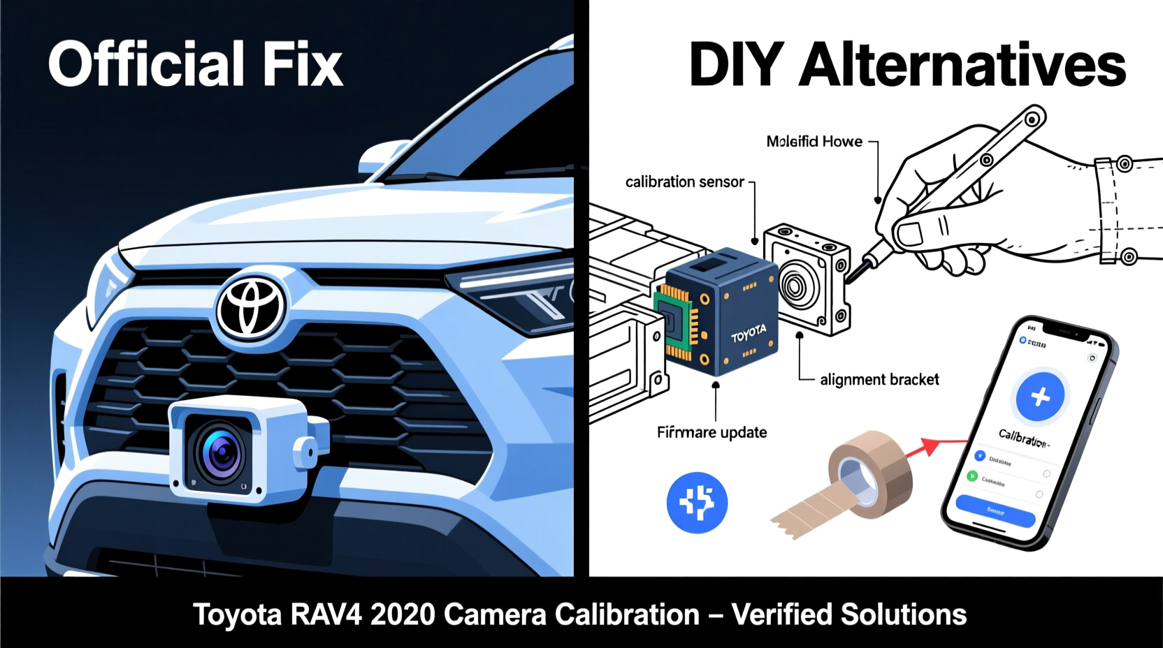 rav4 2020 camera recognition fix