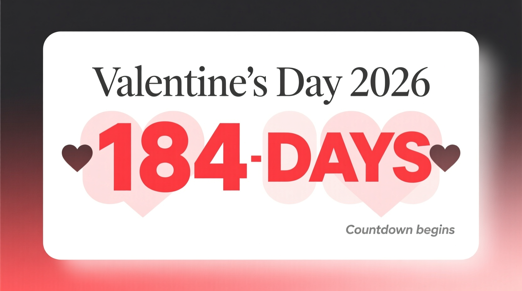how many days left till valentines day