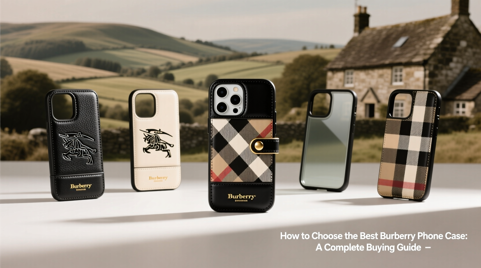 How to Choose the Best Burberry Phone Case: A Complete Buying Guide