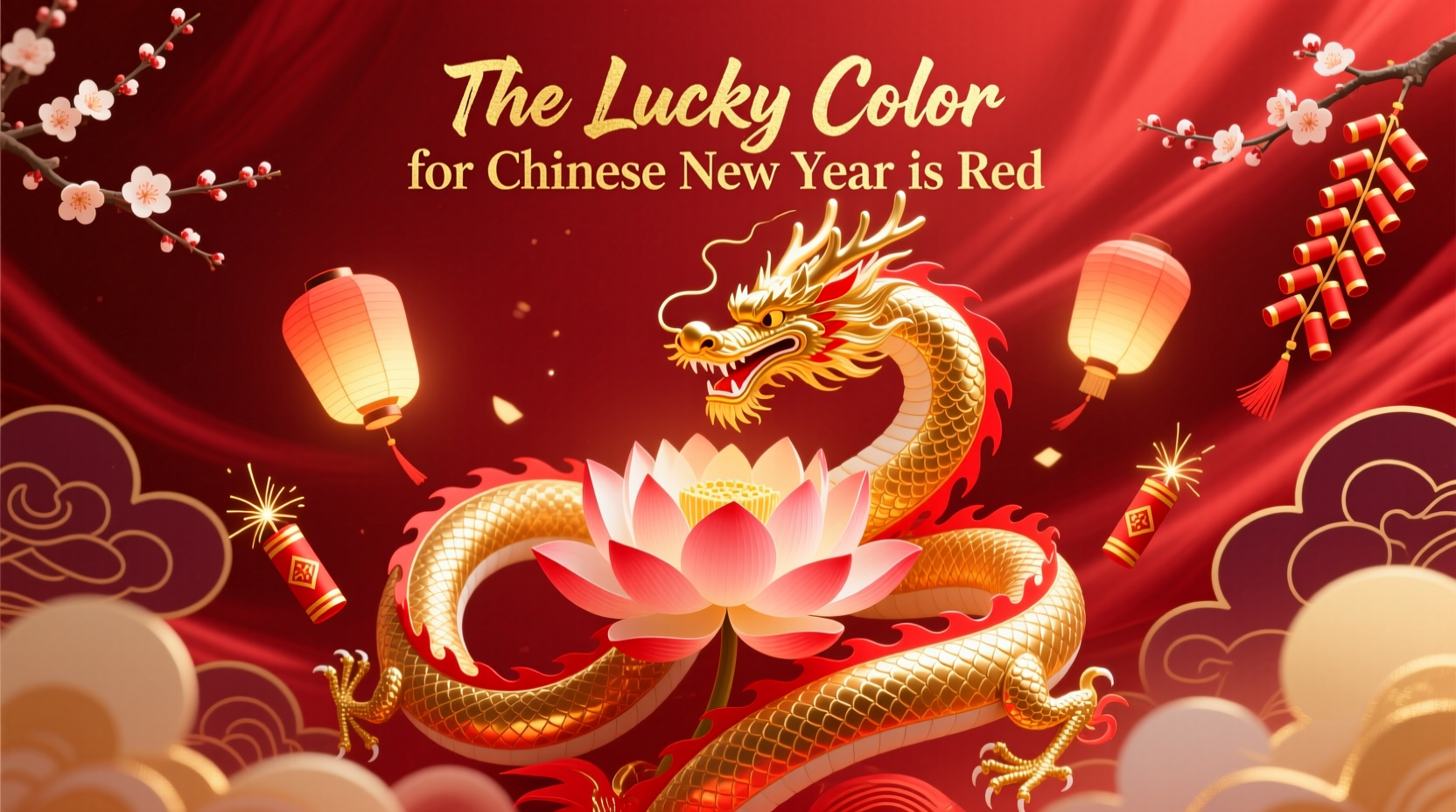 what is the lucky color for chinese new year