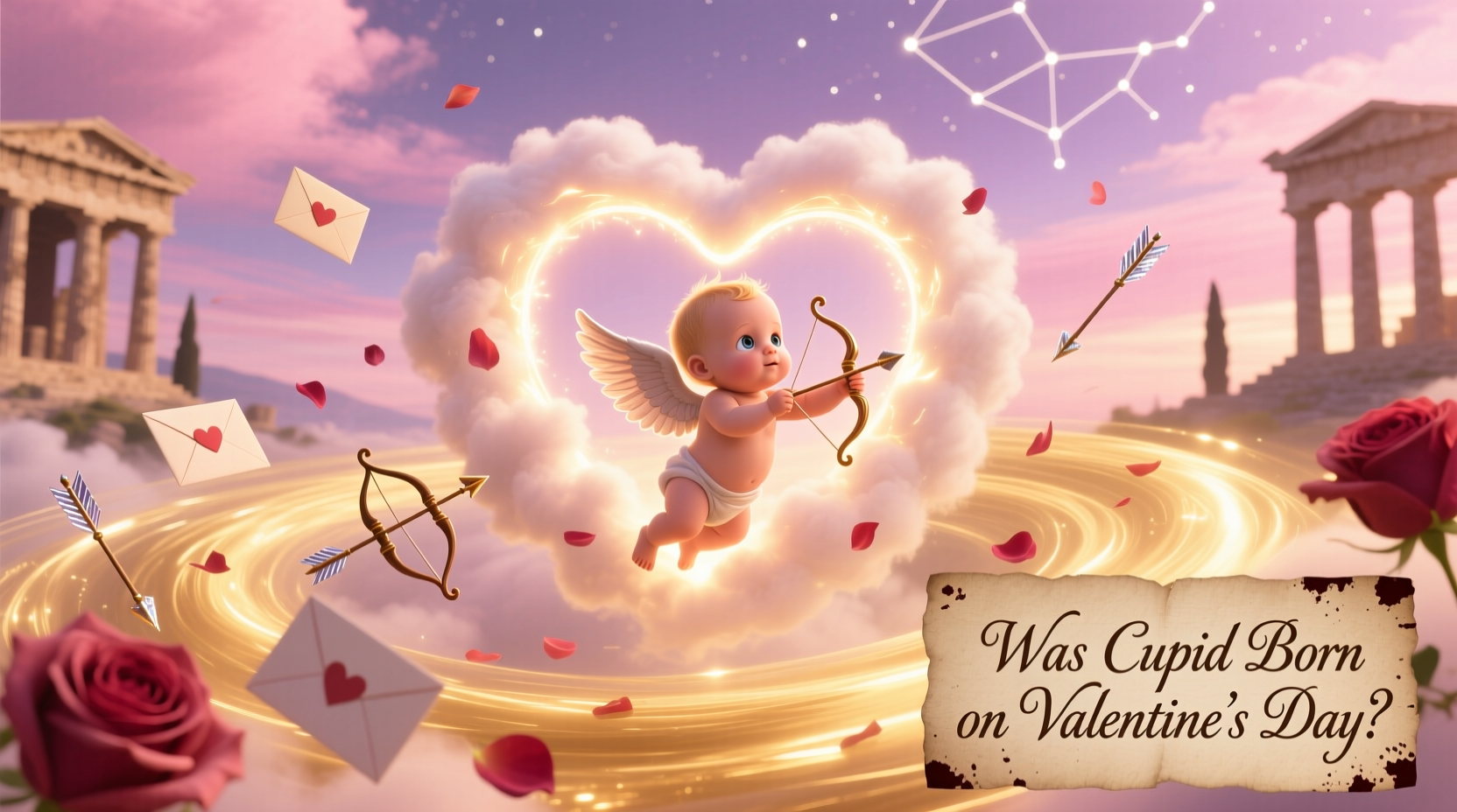was cupid born on valentines day