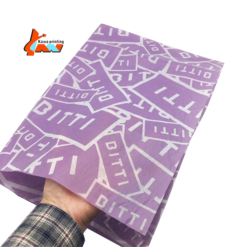 17gsm Logo Printed Custom Wrapping Tissue Paper