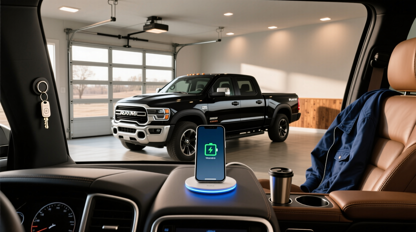 2021 Ram 1500 Wireless Charging Guide