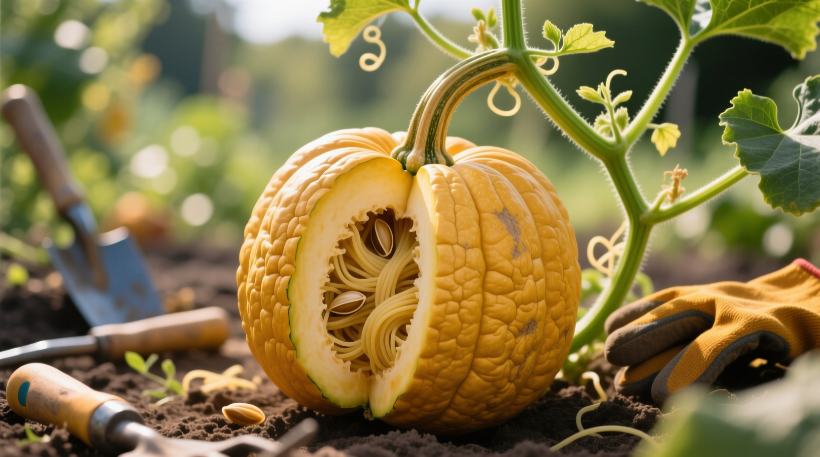 when to pick spaghetti squash