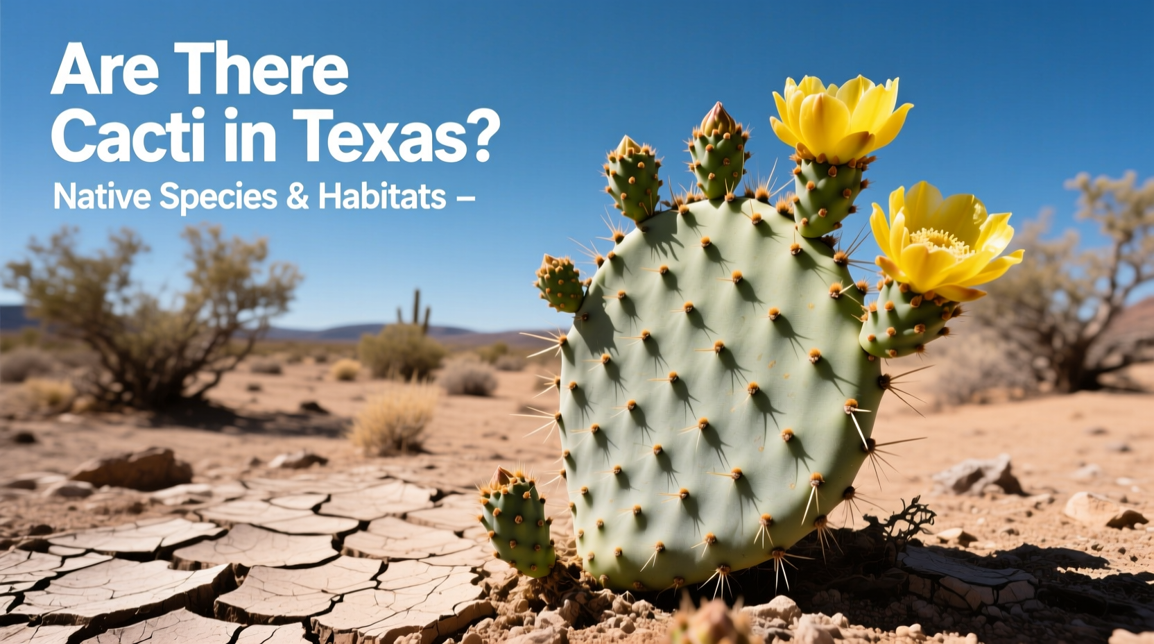 Are There Cacti in Texas? Native Species & Habitats