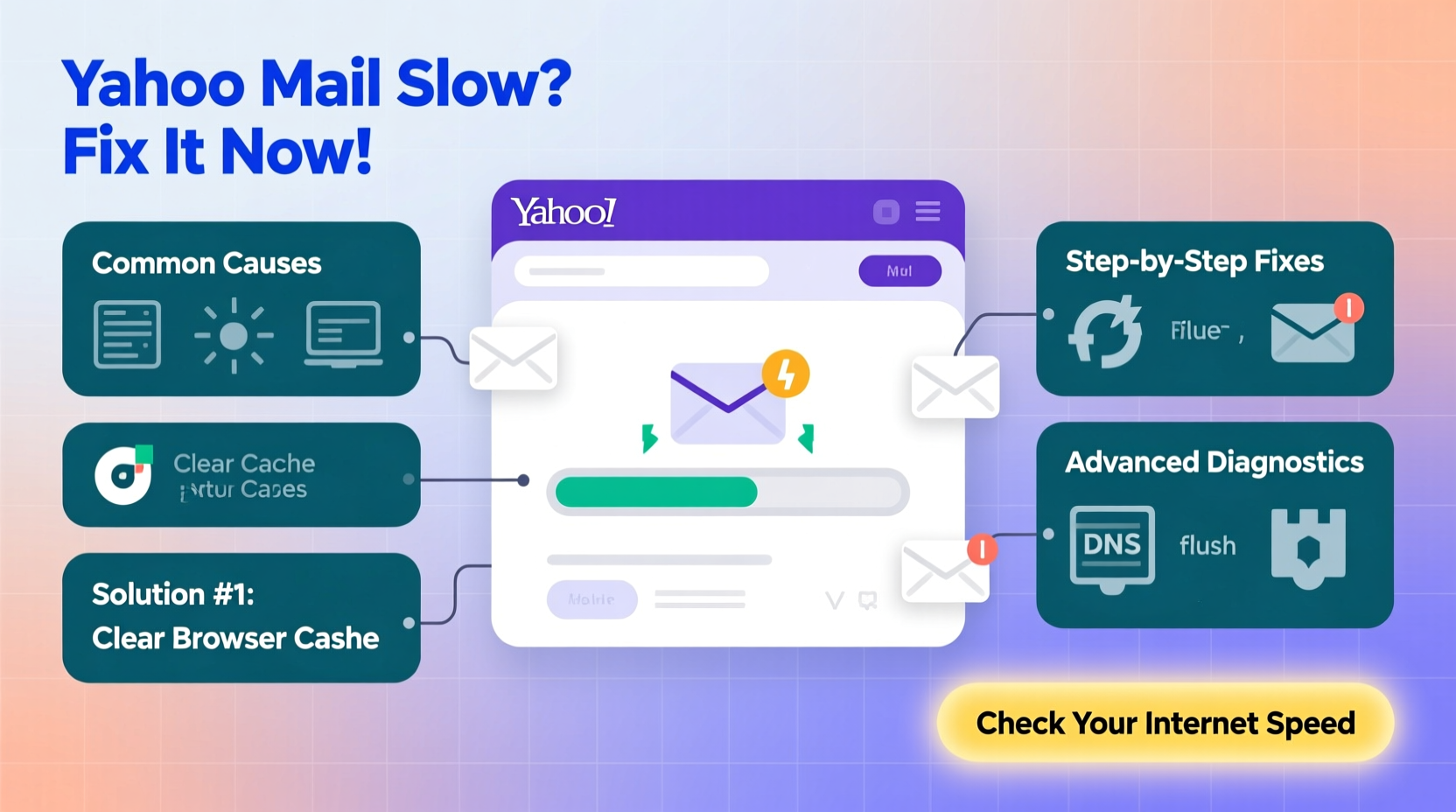 why is yahoo mail so slow troubleshooting solutions