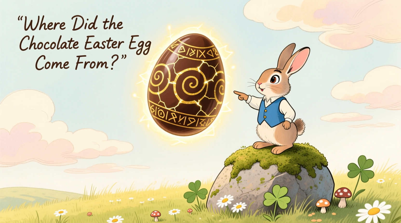 where did the chocolate easter egg come from
