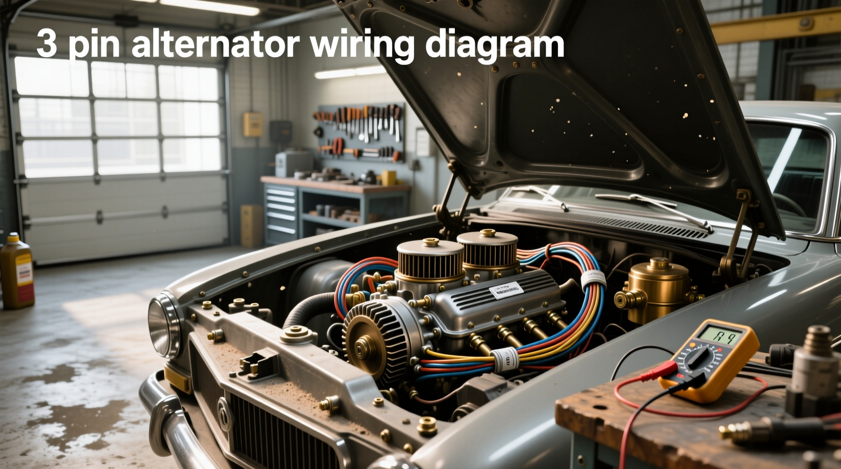 3 pin alternator wiring guide