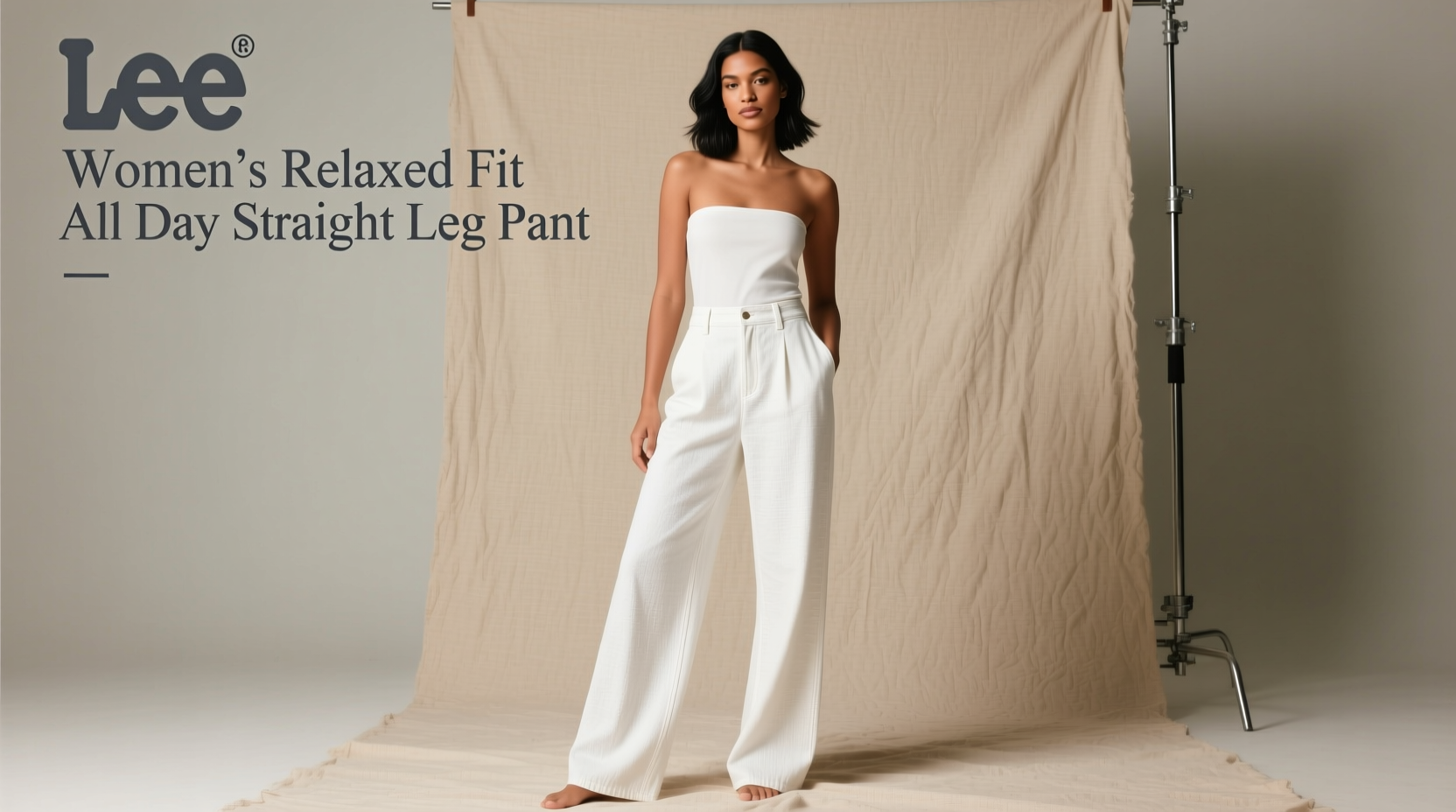 lee womens relaxed fit all day straight leg pant