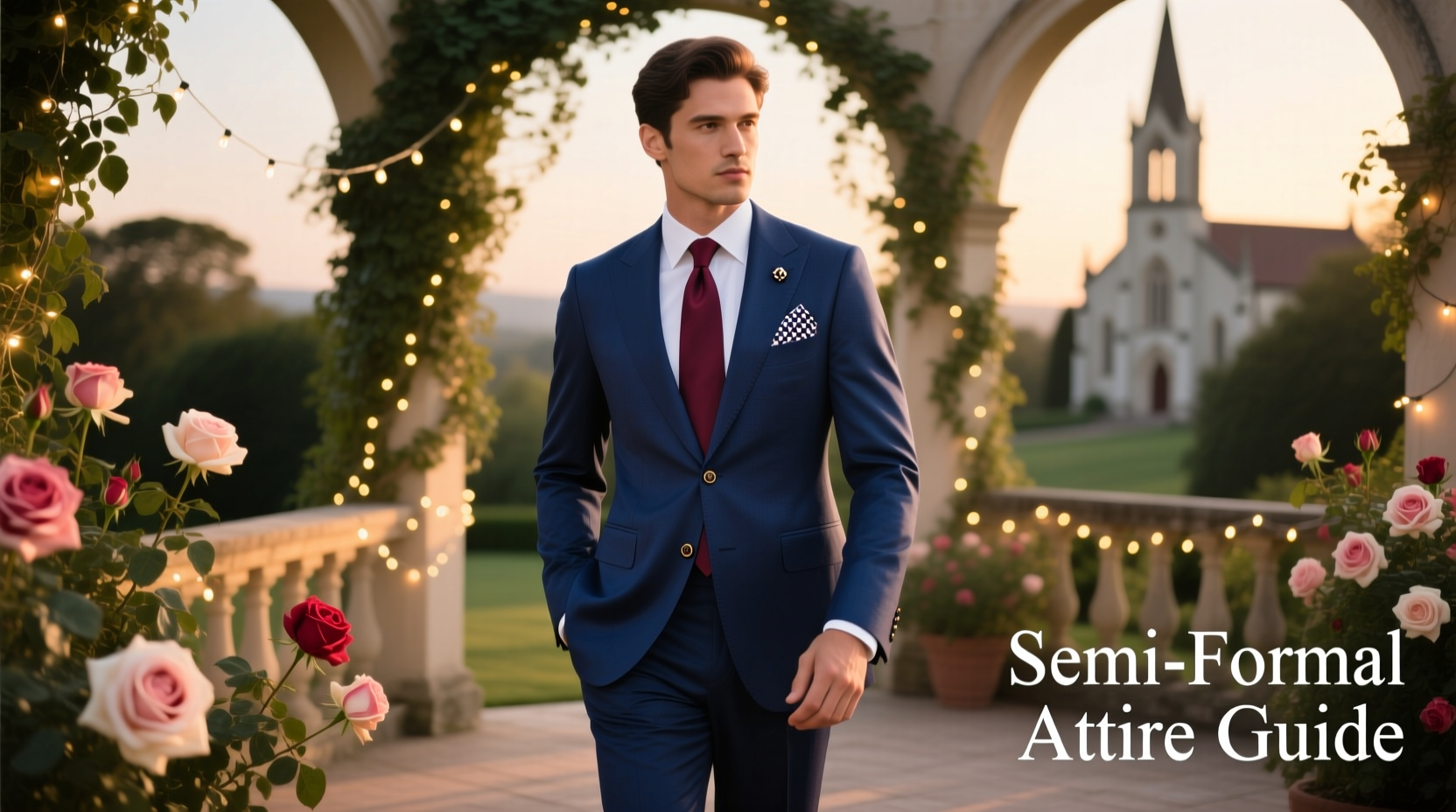 what is semi formal attire for wedding