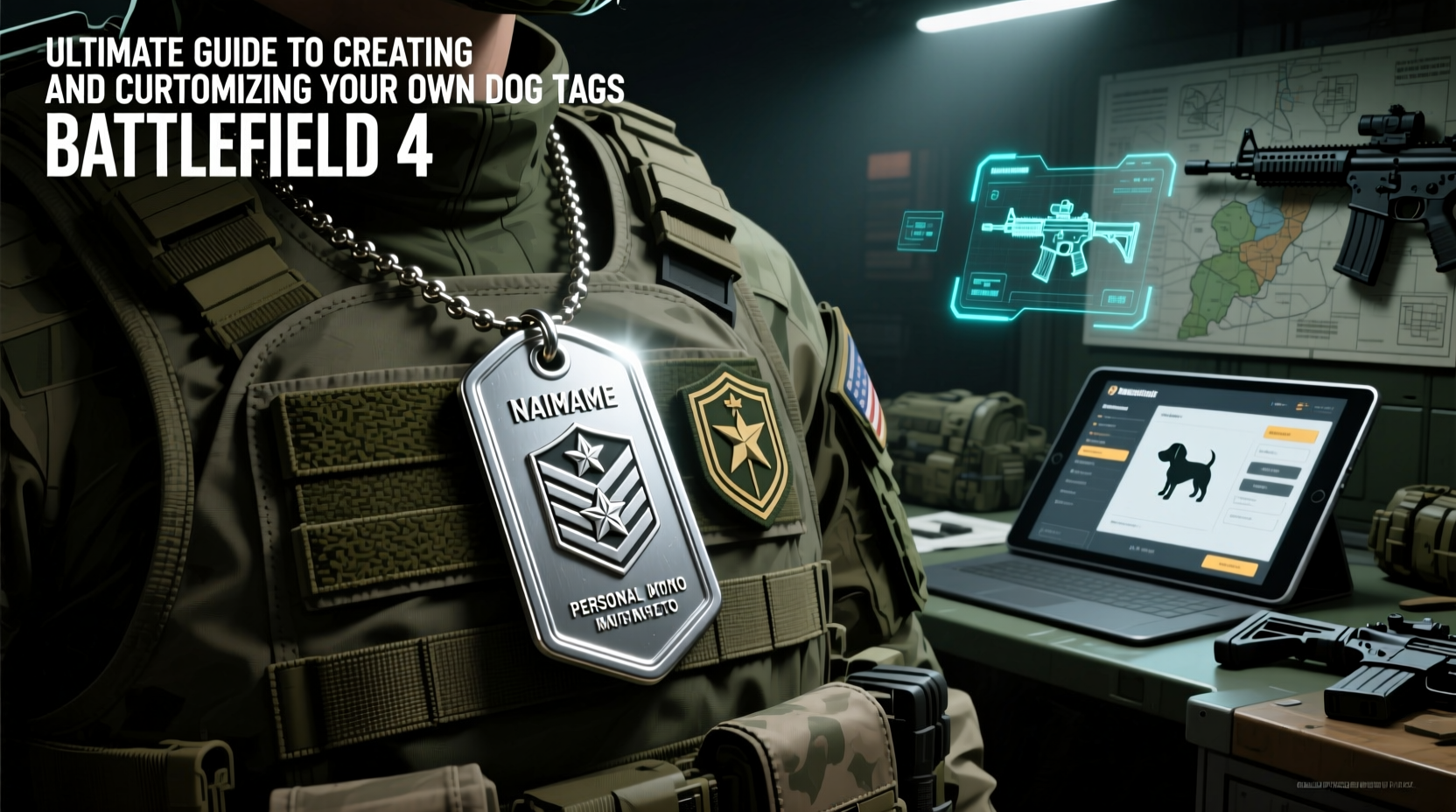 ultimate guide to creating and customizing your own dog tags in battlefield 4