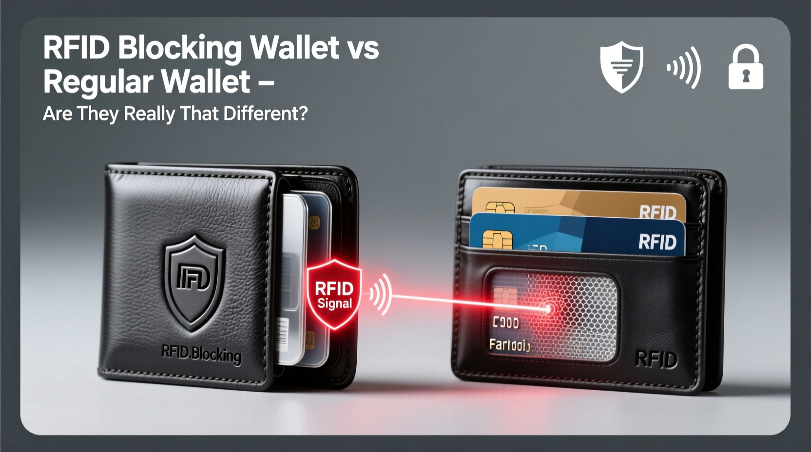 rfid blocking wallet vs regular card wallet are they really that different