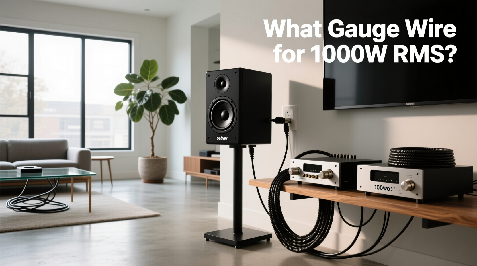 1000w subwoofer wire gauge guide