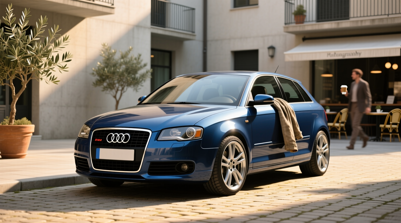 2006 Audi A3 2.0 T hatchback front view