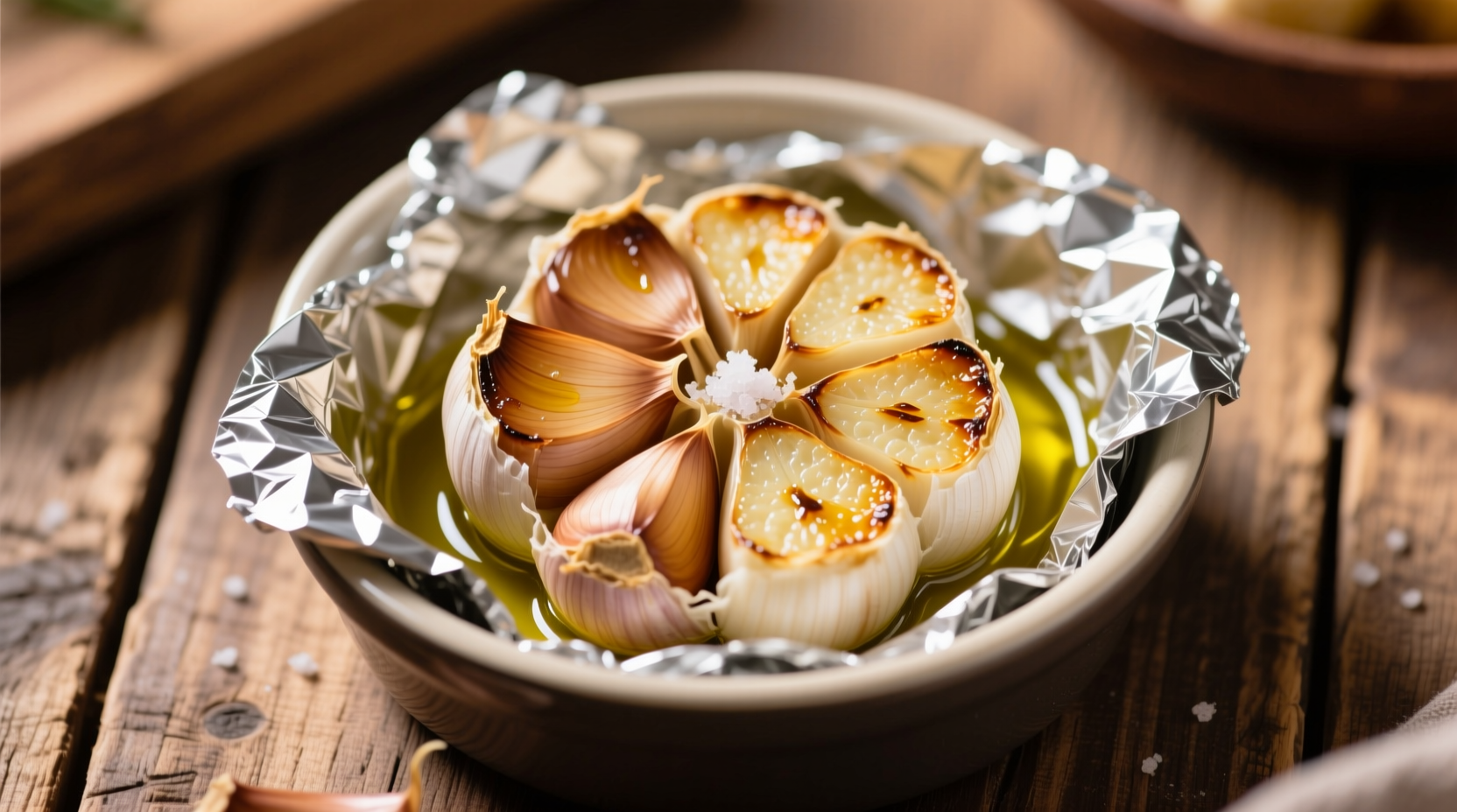 Perfect Roasted Garlic Time at 400°F: 35-40 Minutes