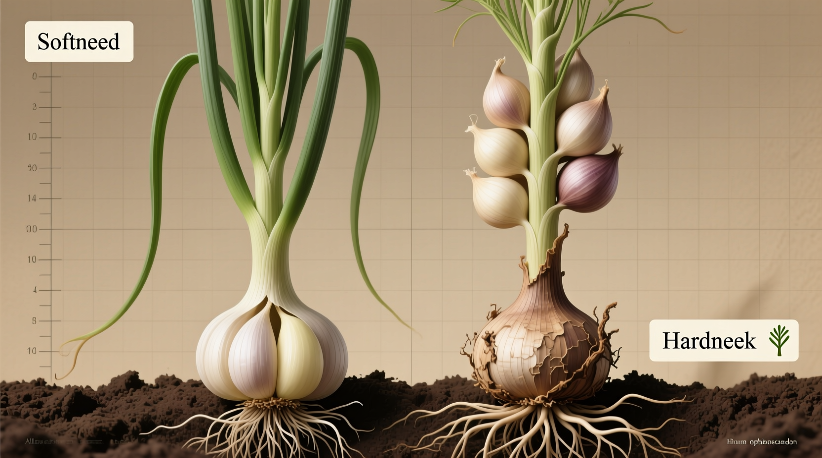 garlic softneck vs hardneck