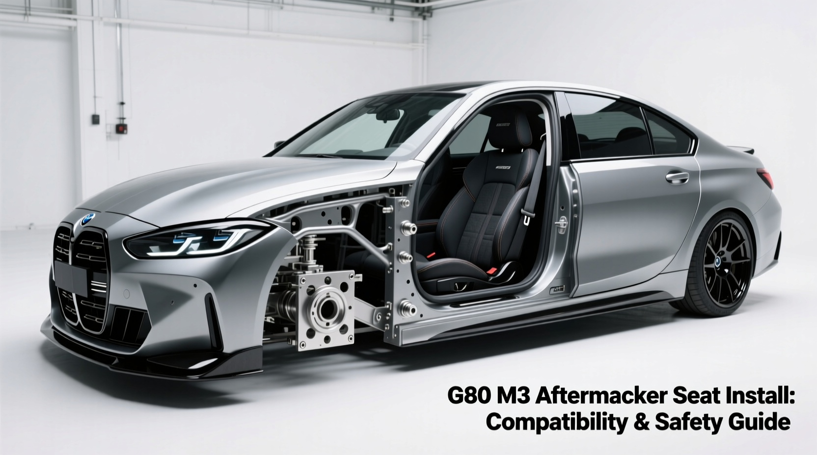 g80 m3 aftermarket seat install