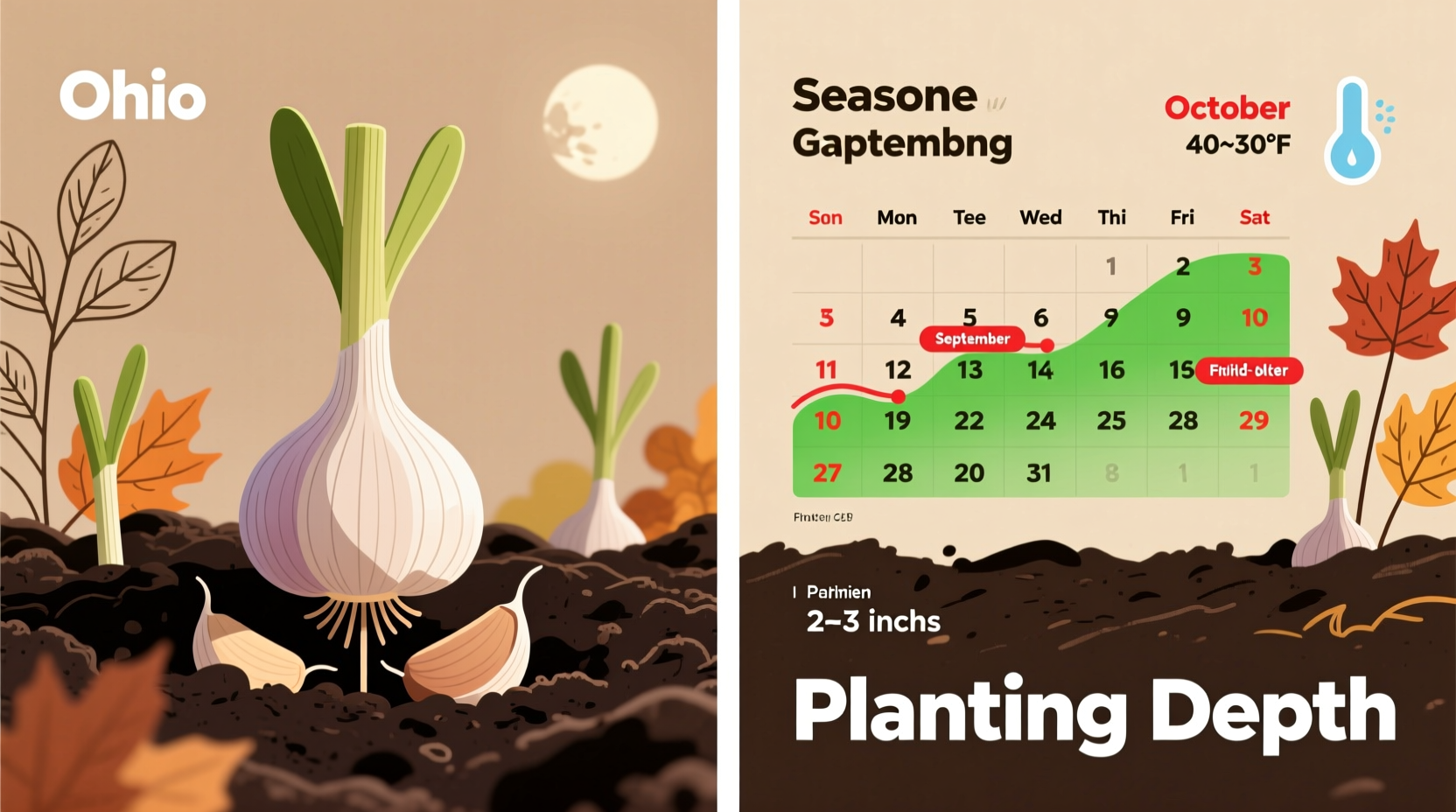 When to Plant Garlic in Ohio: Fall Planting Guide