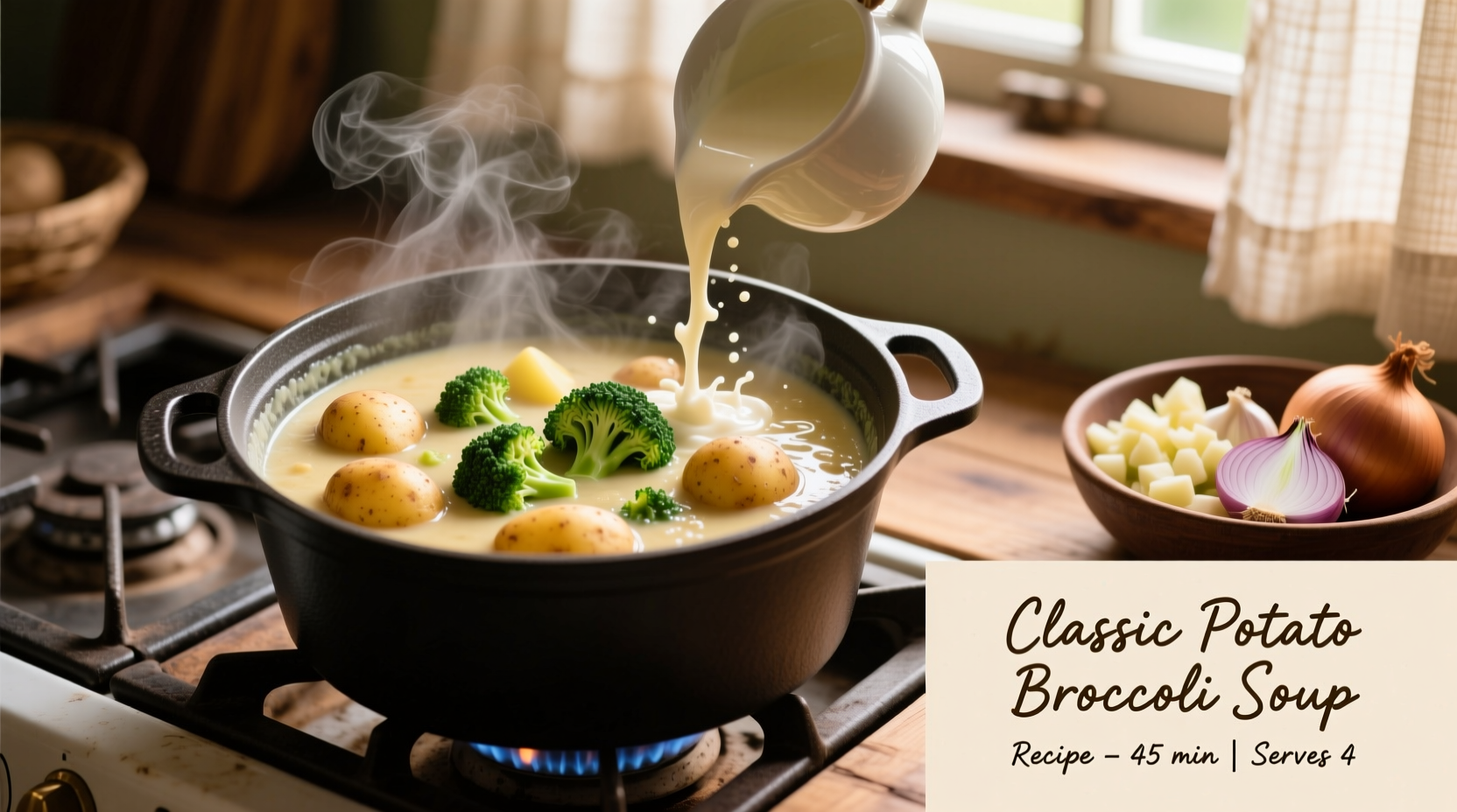 Perfect Potato Broccoli Soup Recipe: Creamy & Dairy-Free