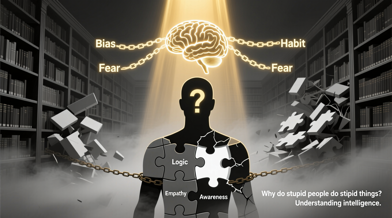 why do stupid people do stupid things understanding intelligence