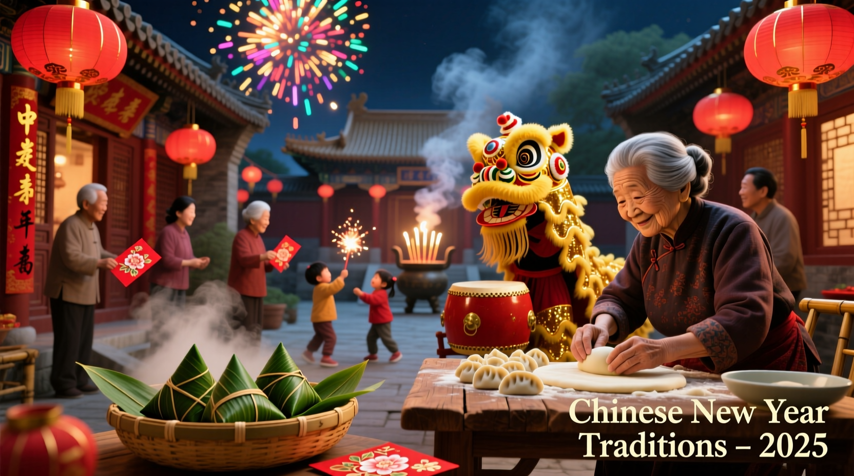 what do people do to celebrate the chinese new year