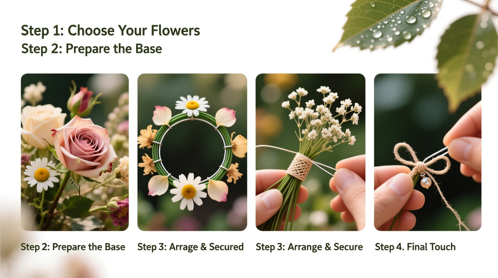 step by step guide to crafting beautiful handmade flower bracelets for beginners