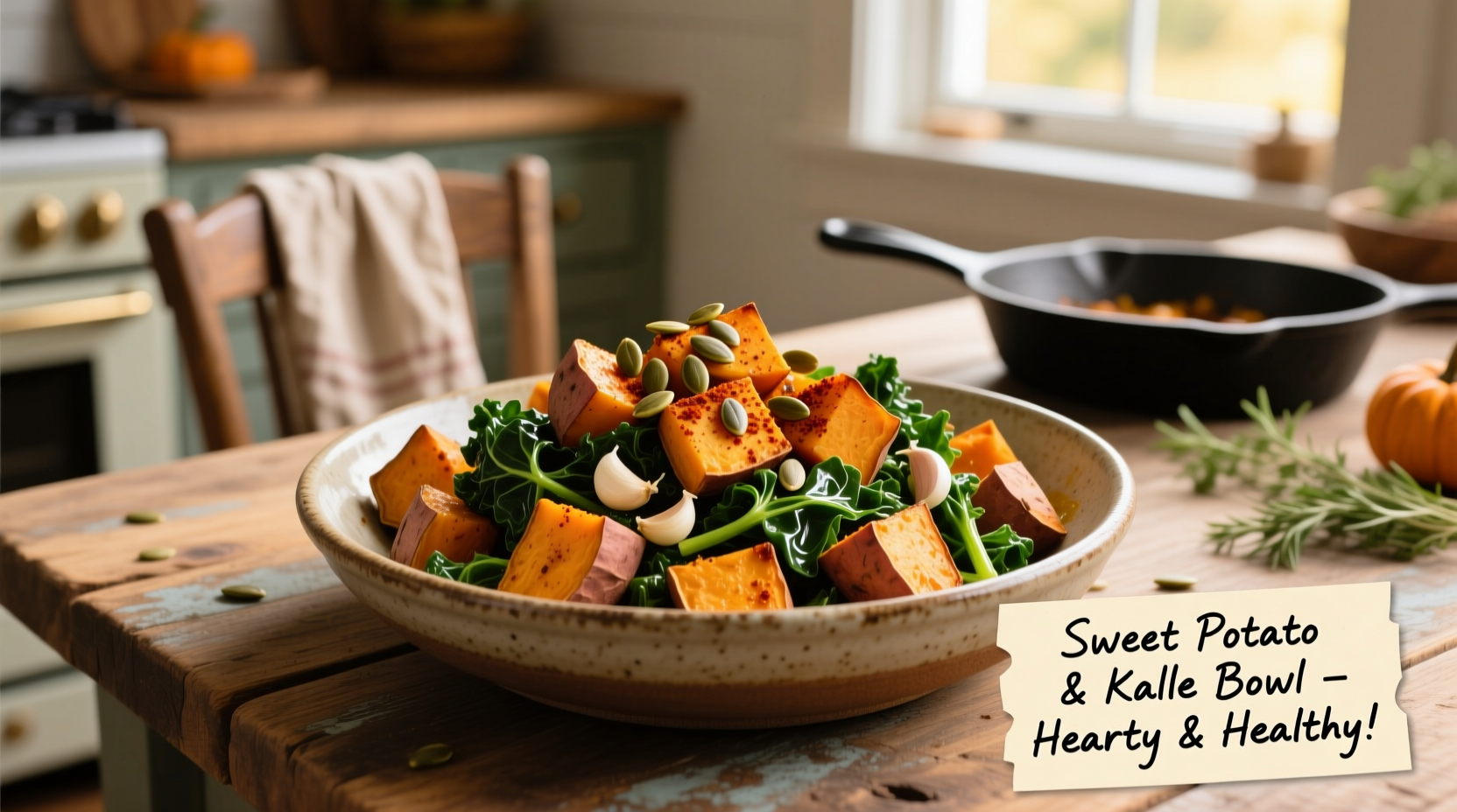 sweet potato kale recipe