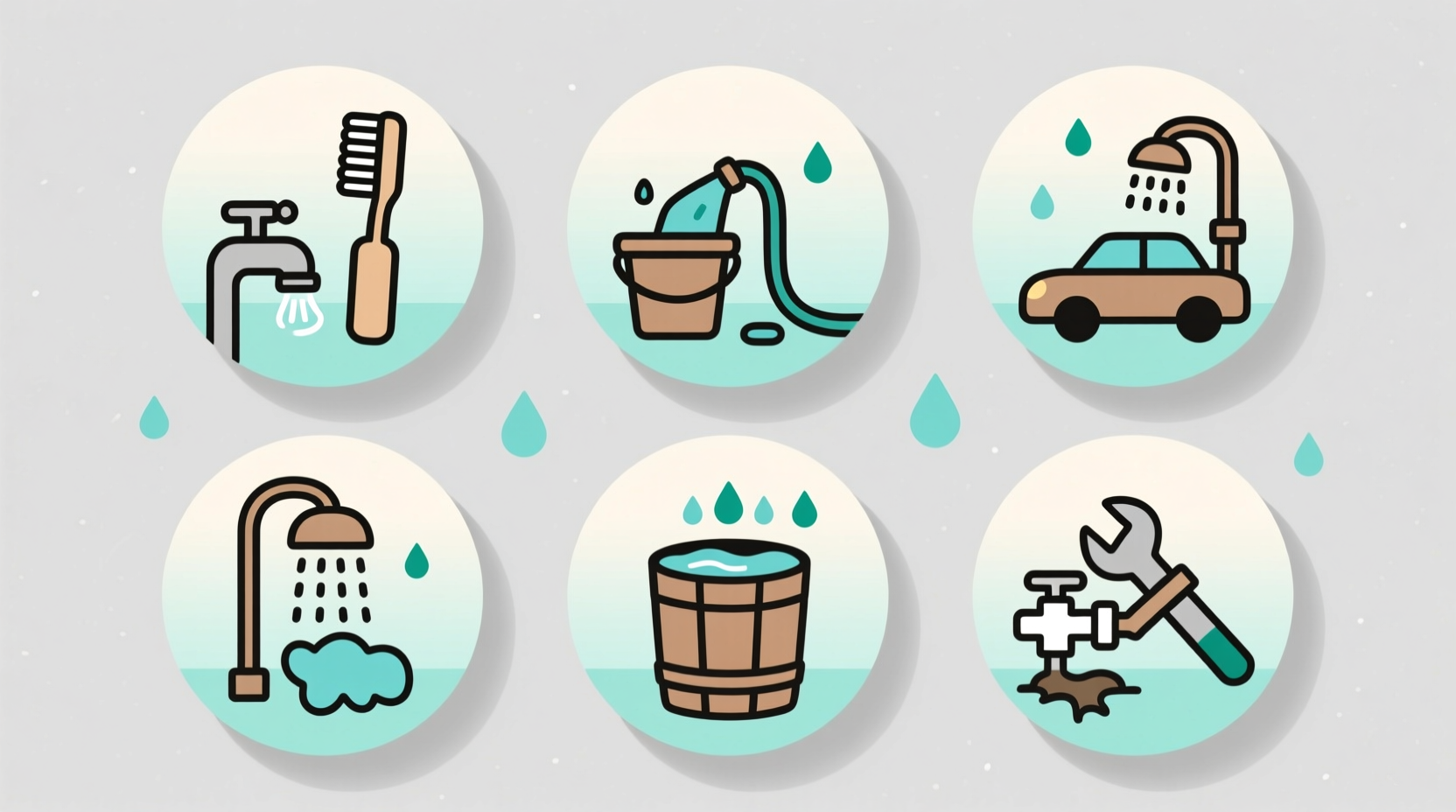 5 easy ways save a lot water