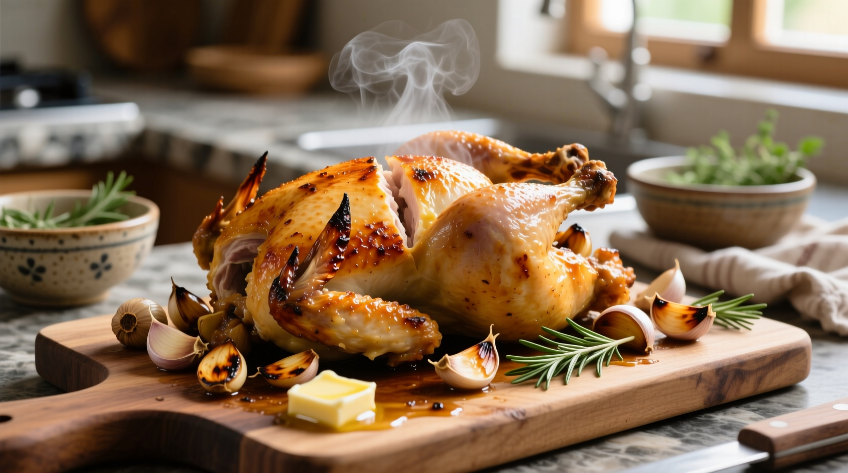 garlic roasted chicken