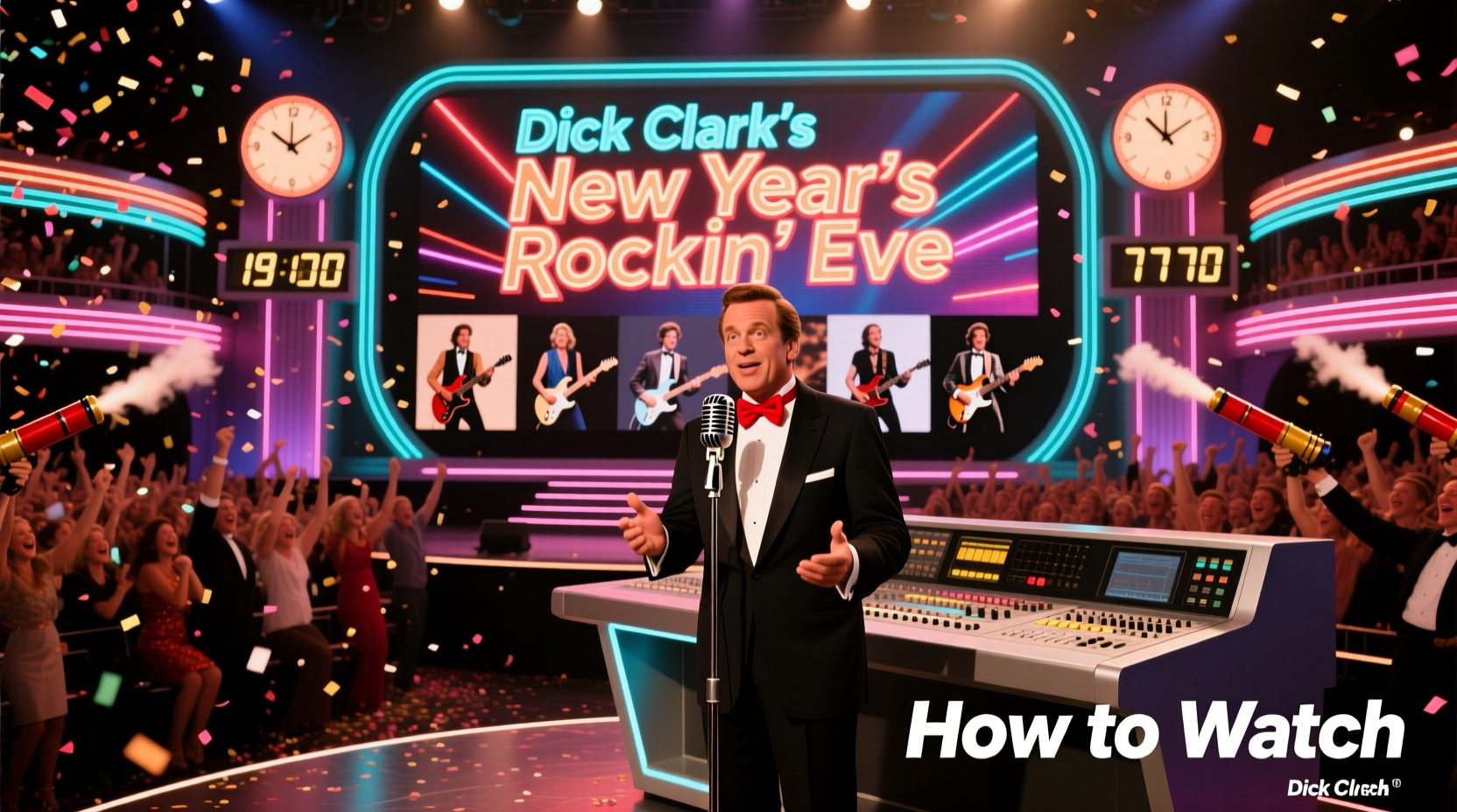 how to watch dick clark new year
