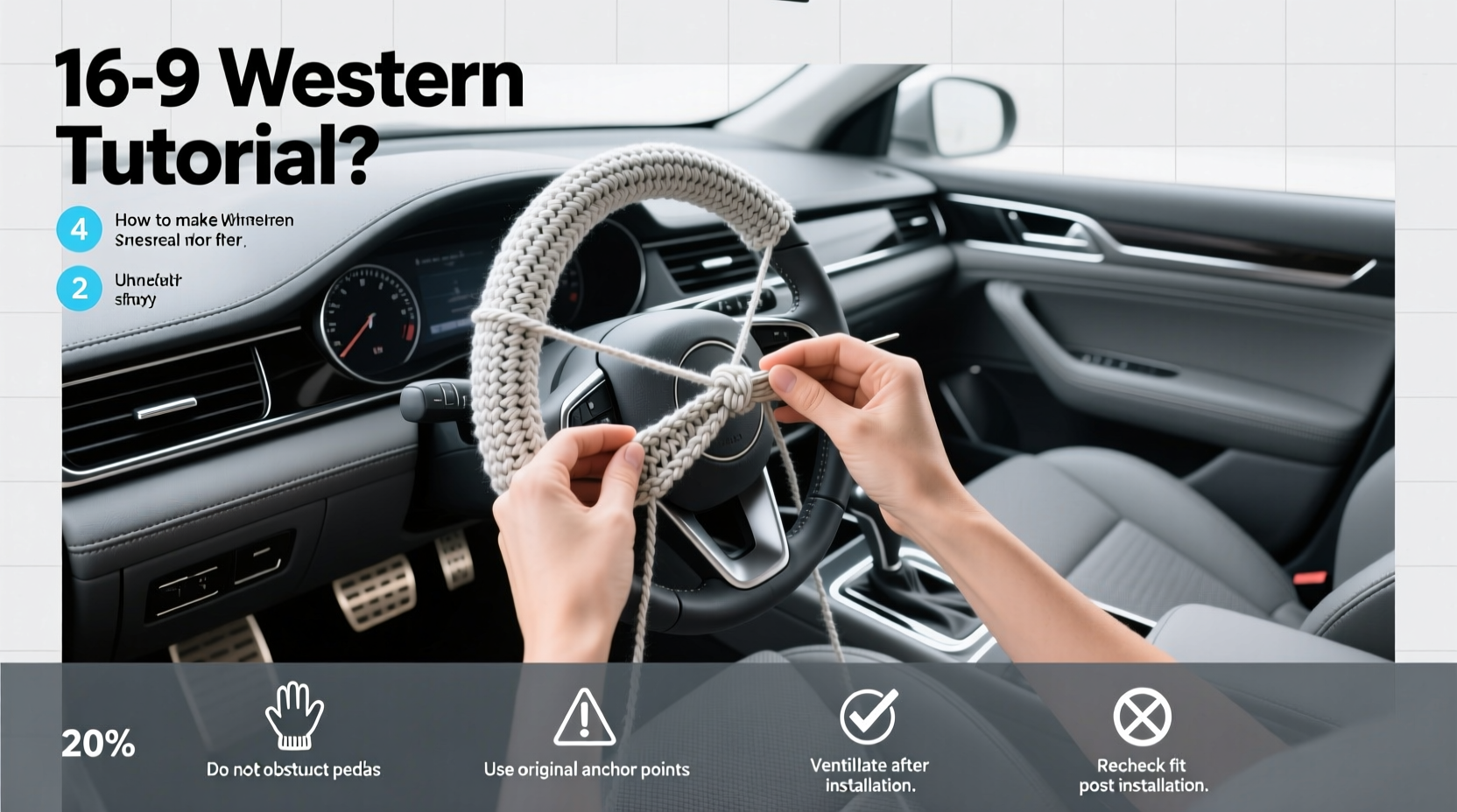 How to Make Crochet Steering Wheel Covers: Buying Guide