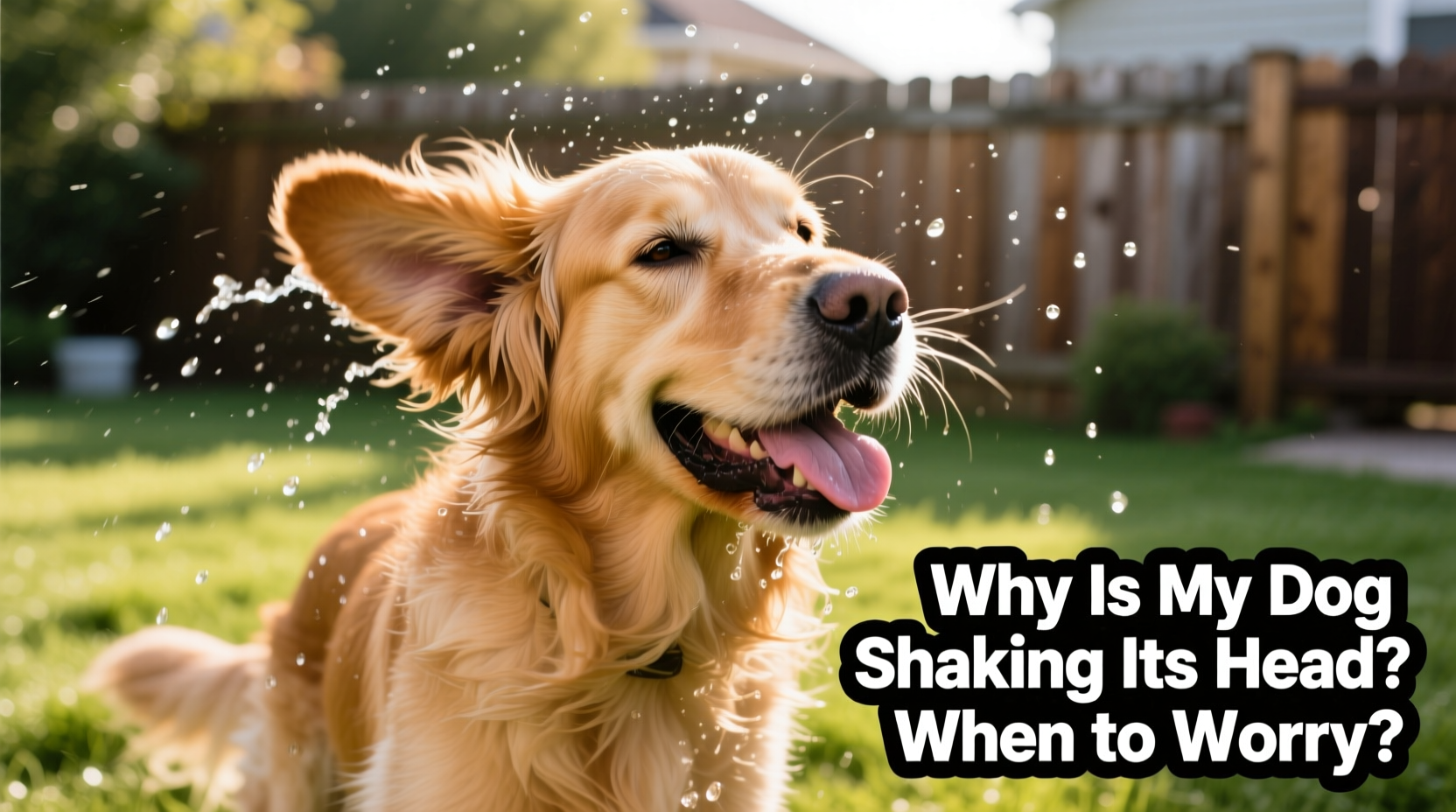 dog shaking head reasons why and when to worry