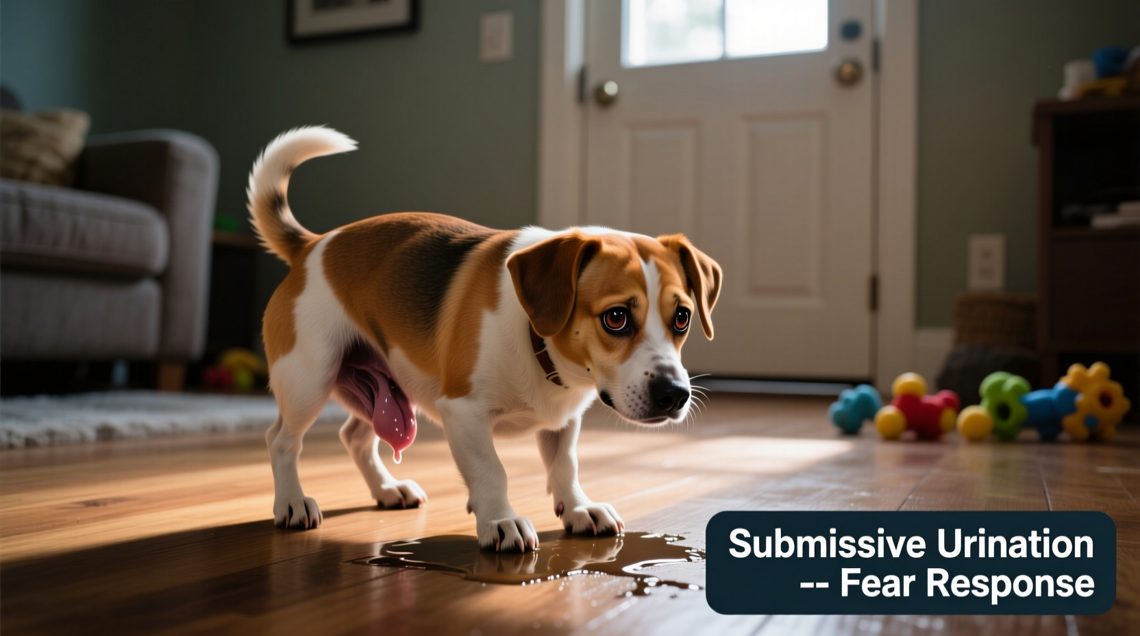 dog peeing when scared understanding submissive urination 2