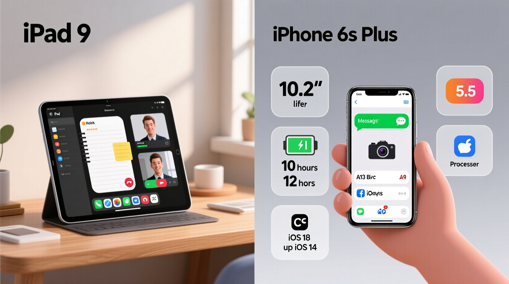 is the ipad 9 7 really that much better than the iphone 6s plus for everyday use