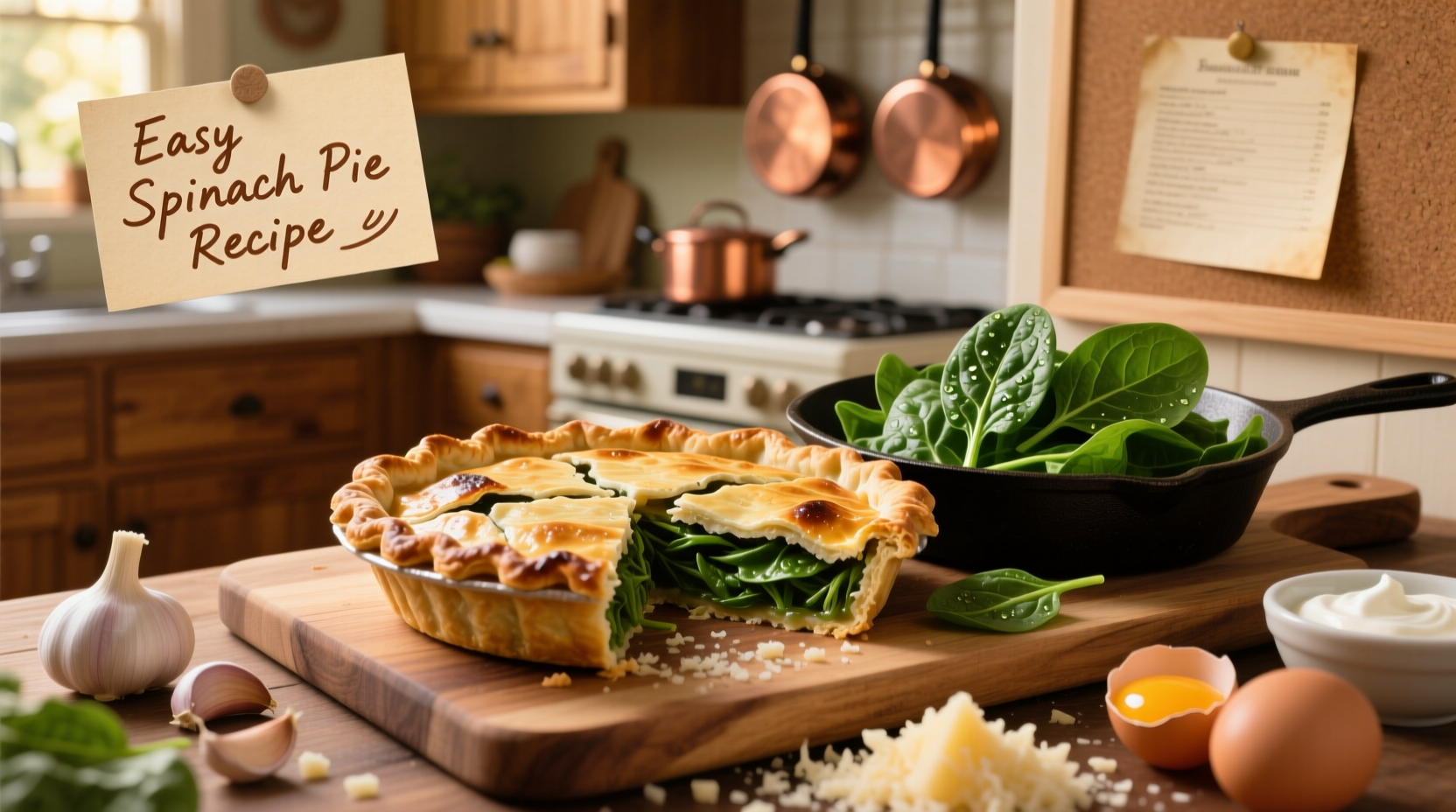 Easy Spinach Pie Recipe: 45-Minute Greek Spanakopita