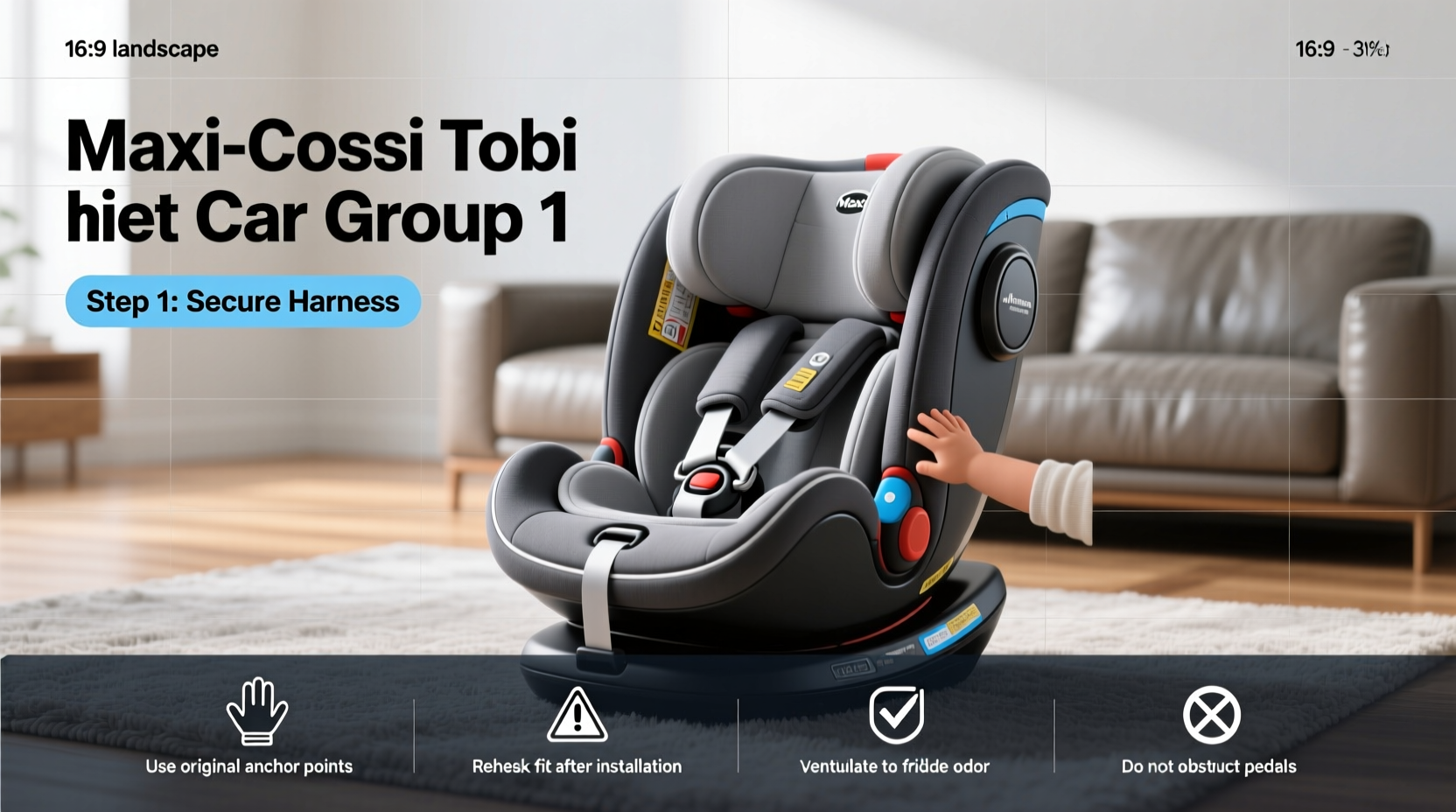 maxi cosi tobi child car seat group 1