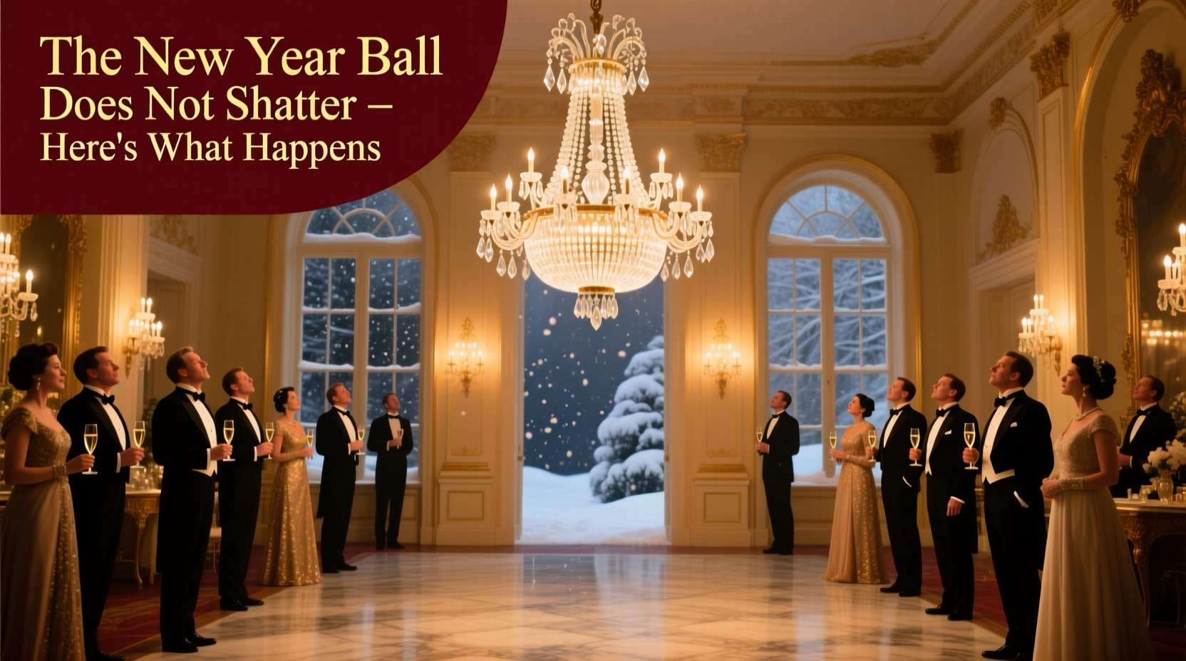 The New Year Ball Does Not Shatter – Here's What Happens