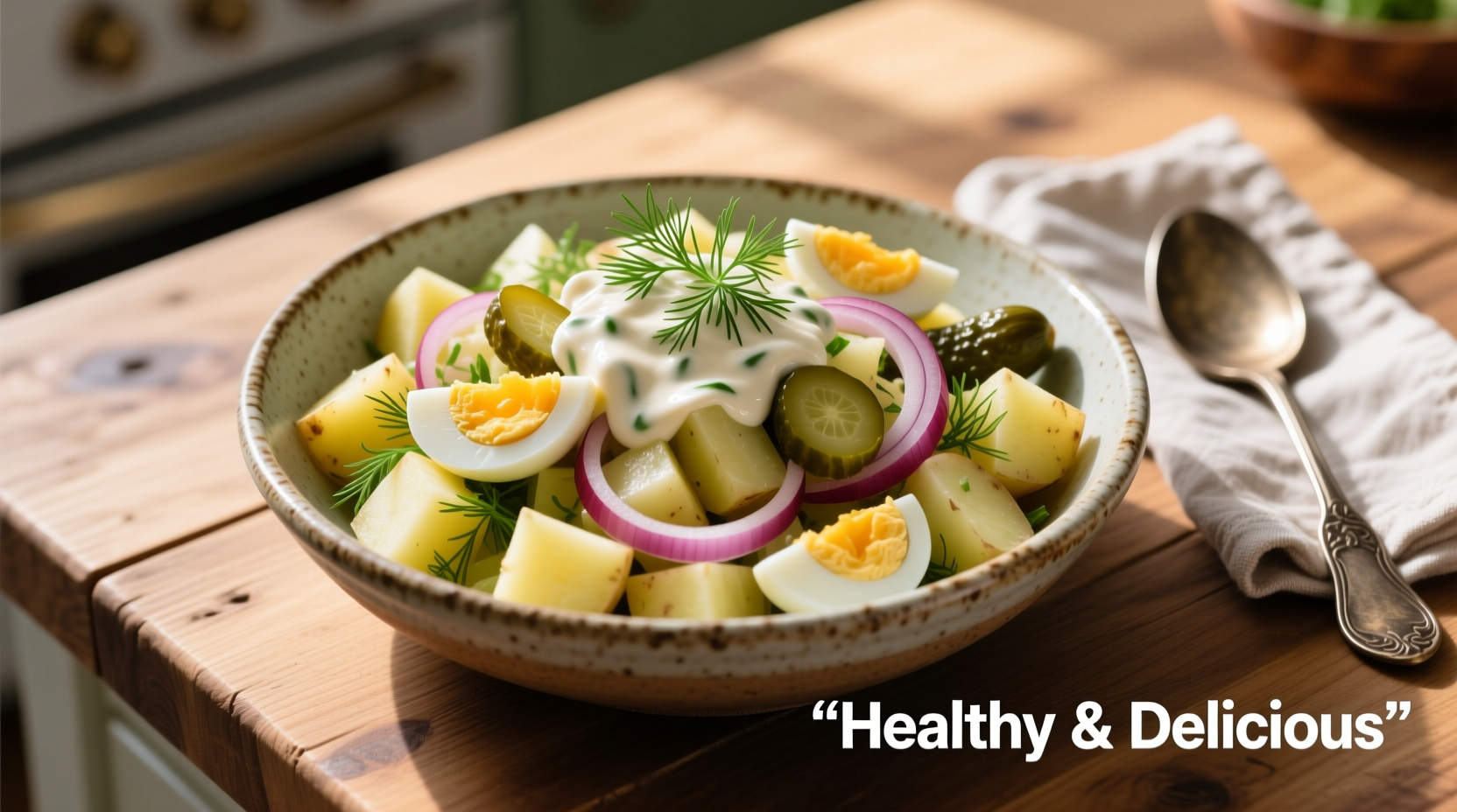 healthy potato salad