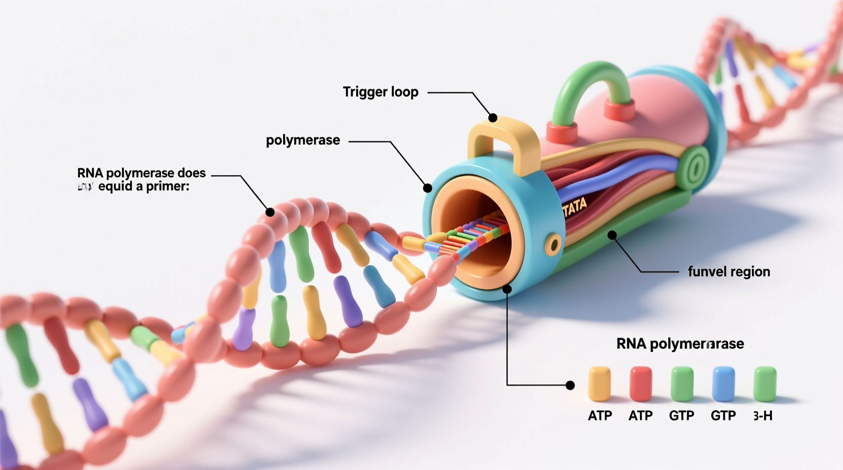 rna polymerase why it doesnt need a primer explained