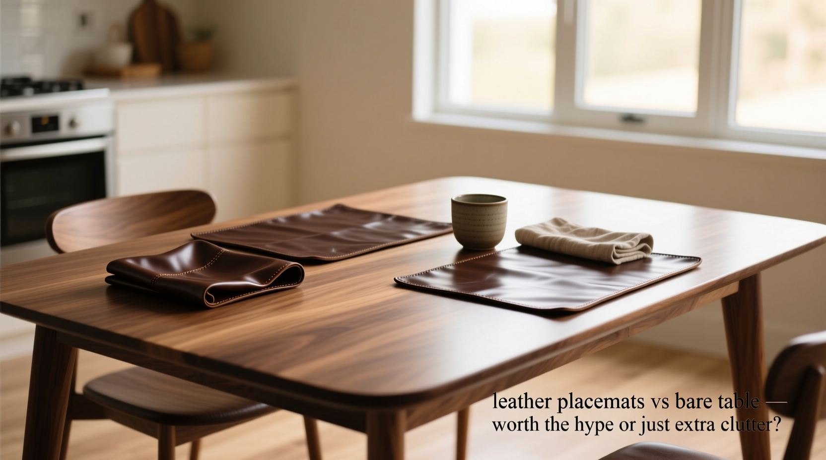Leather Placemats Vs Bare Table Are They Worth The Hype Or Just Extra