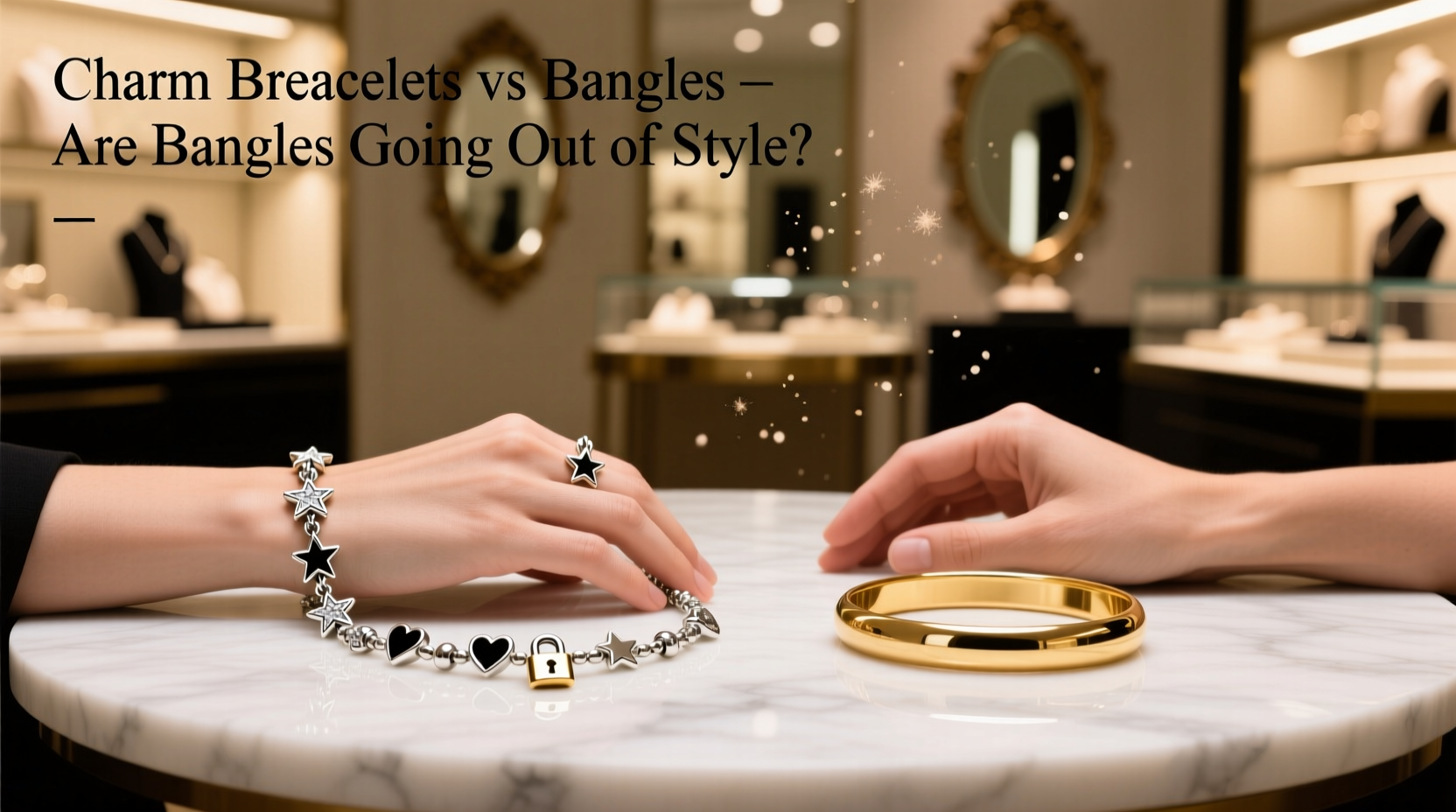 charm bracelets vs bangles are bangles going out of style