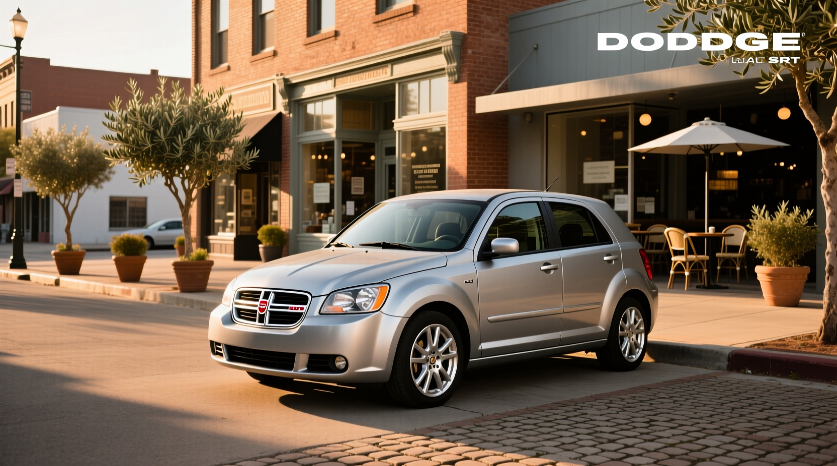 2007 Dodge Caliber SXT hatchback front view