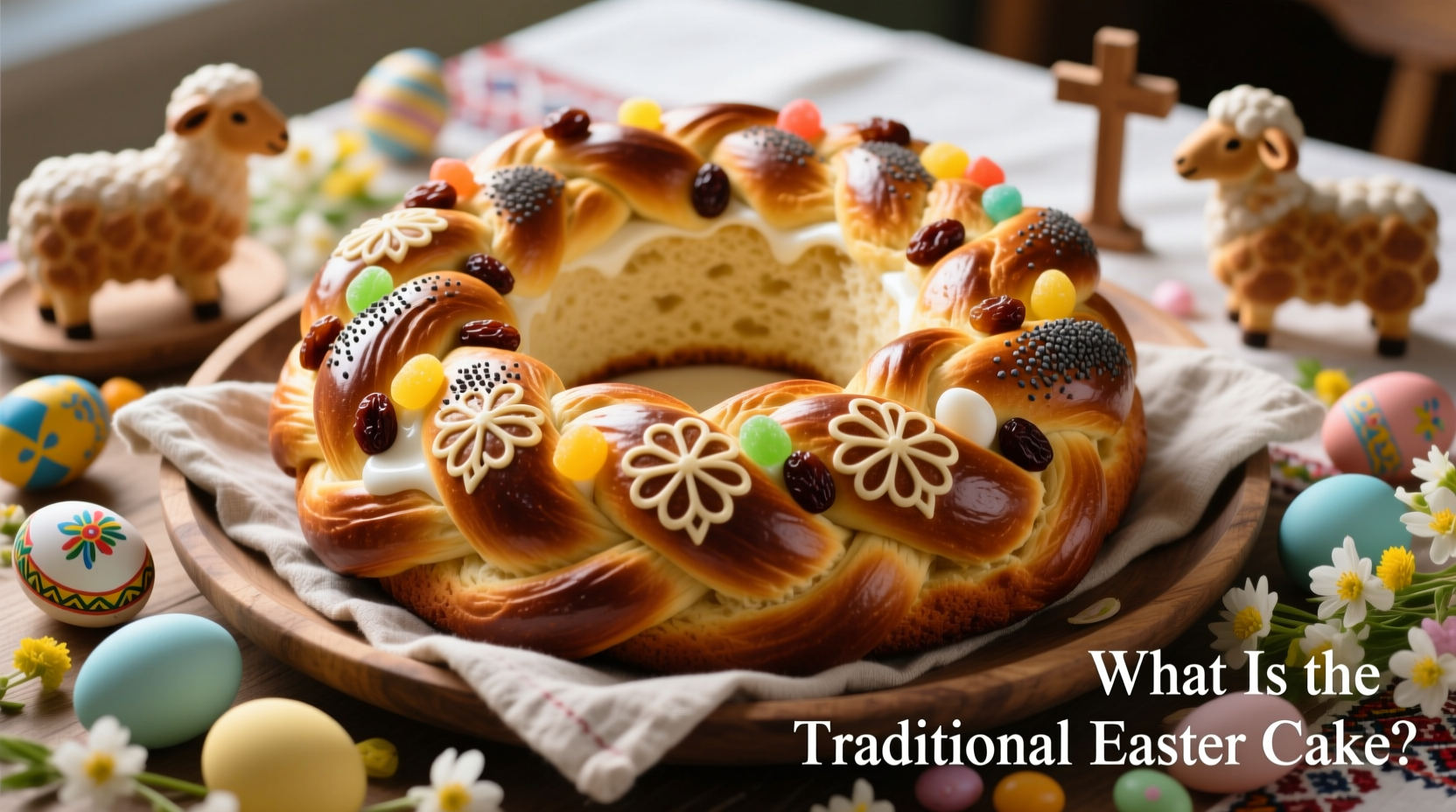 what is the traditional easter cake