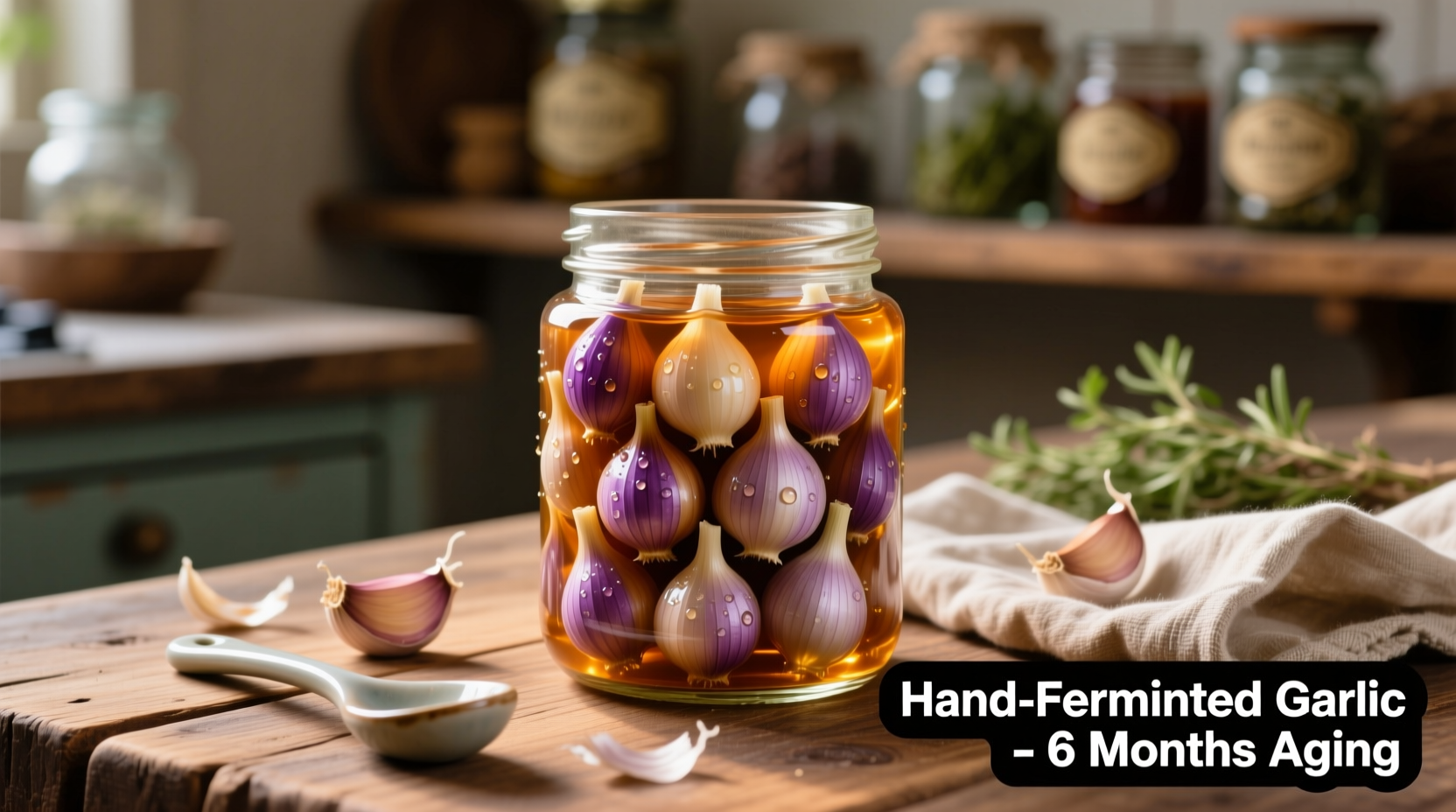 fermented garlic