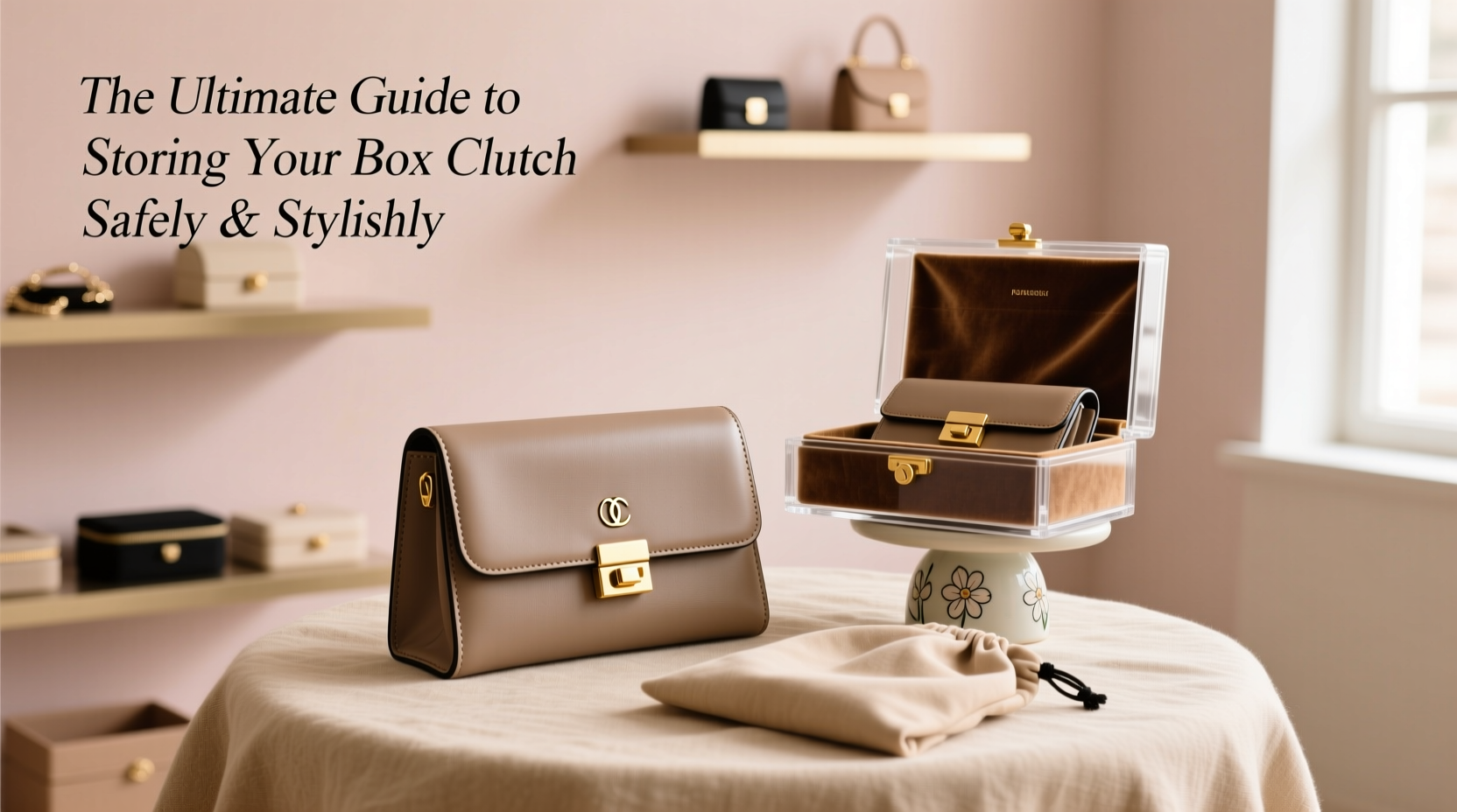 the ultimate guide to storing your box clutch safely and stylishly
